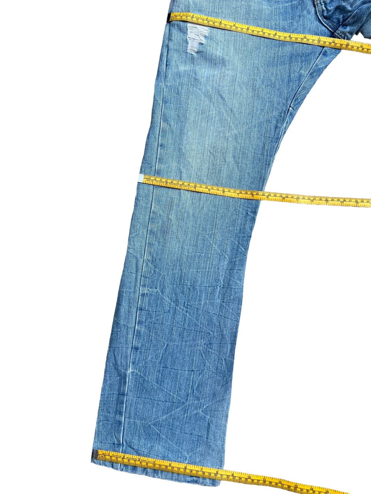 Japanese Brand Japanese Brand Double Waist Denim Jeans 34x32.5 Size US 34 / EU 50 - 13 Thumbnail