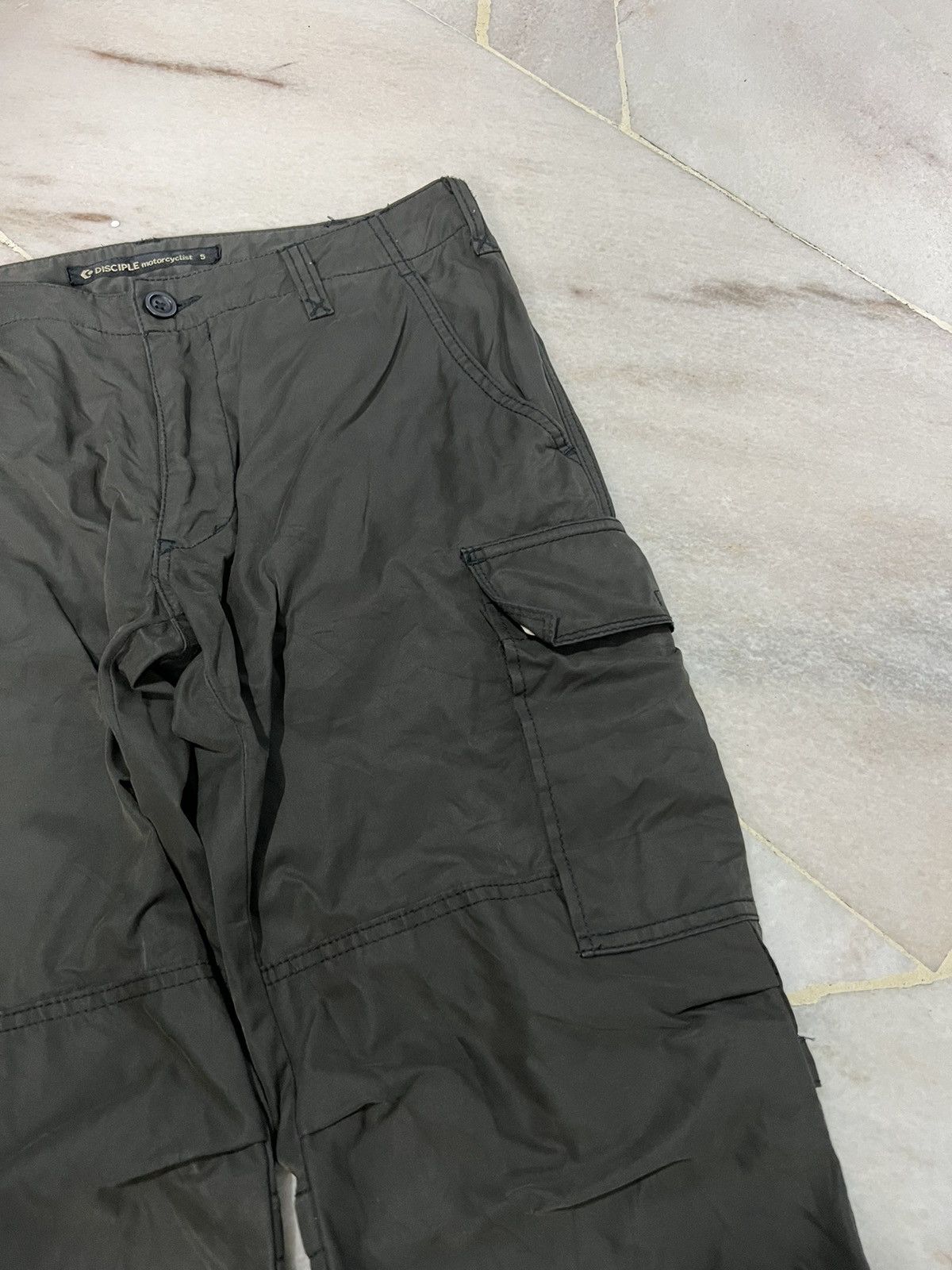 Other DISCIPLE MOTORCYCLIST CARGO PANTS VERY RARE Size US 30 / EU 46 - 6 Thumbnail