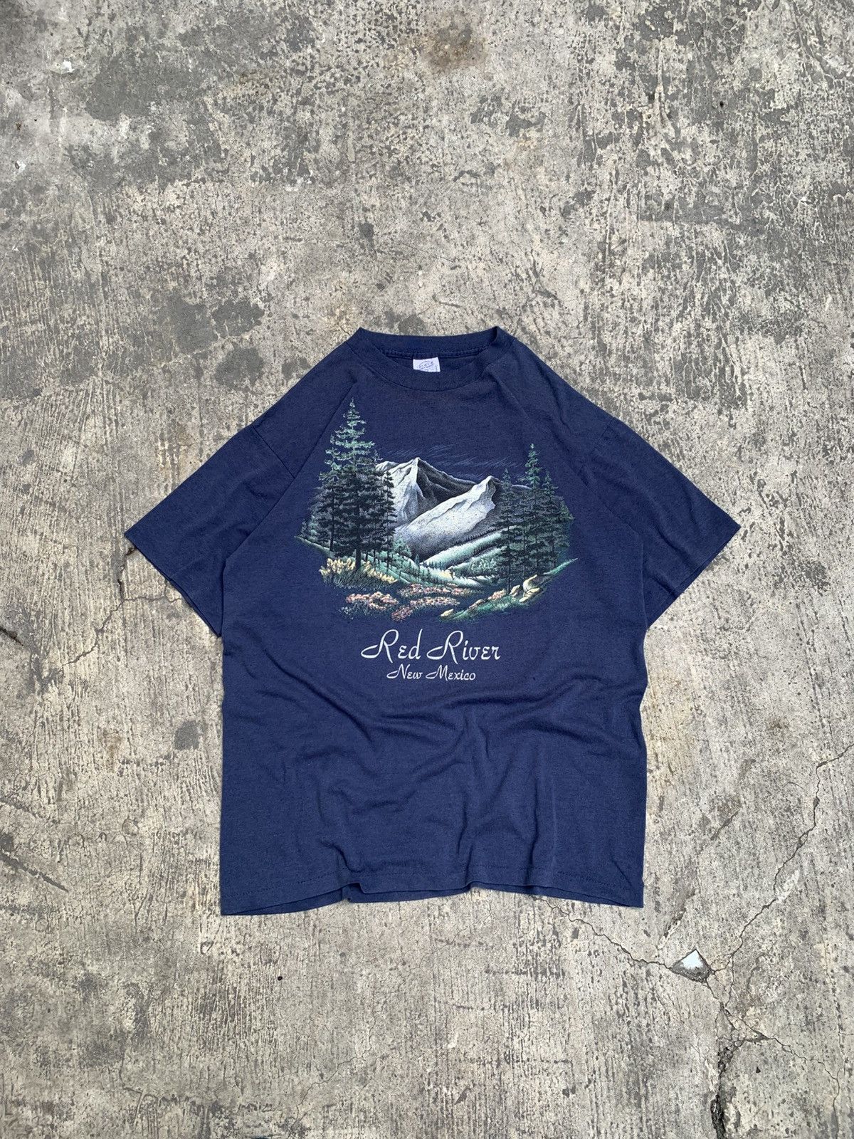 Other Vintage 90's Red River Art tee Size US L / EU 52-54 / 3 - 1 Thumbnail