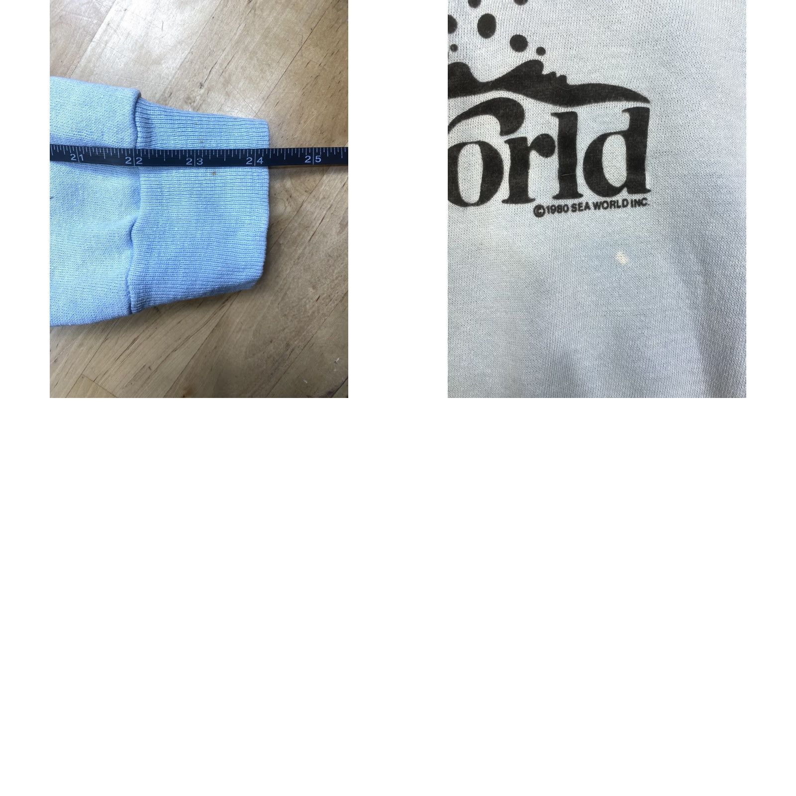Vintage VINTAGE Seaworld Pullover Sweater Adult Small Blue Shamu Casual 80s Sweater Mens Size US S / EU 44-46 / 1 - 8 Thumbnail