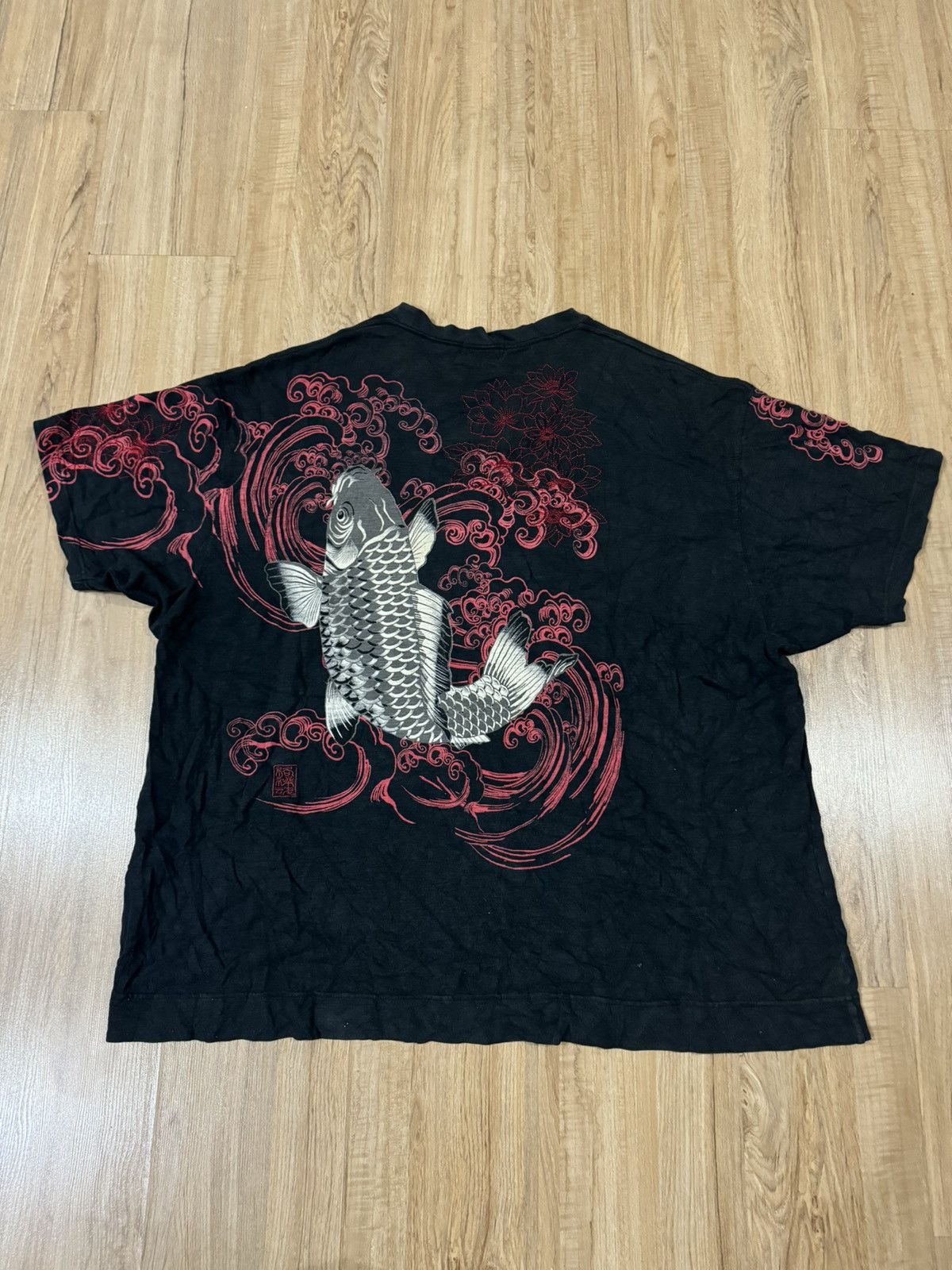 Japanese Brand KARA KURI SUKAJAN SHIRT Size US XXL / EU 58 / 5 - 4 Thumbnail