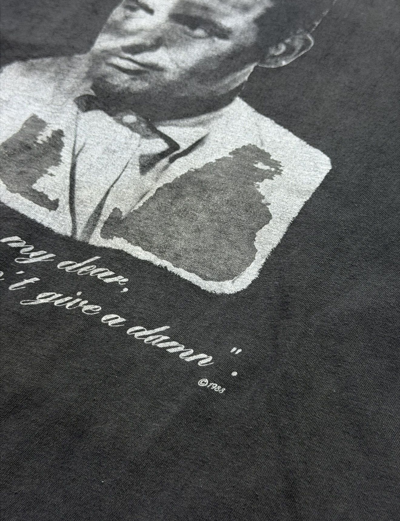 Vintage *RARE* GONE WITH THE WIND VINTAGE 1988 80s DEAR DAMN Size US XL / EU 56 / 4 - 4 Thumbnail
