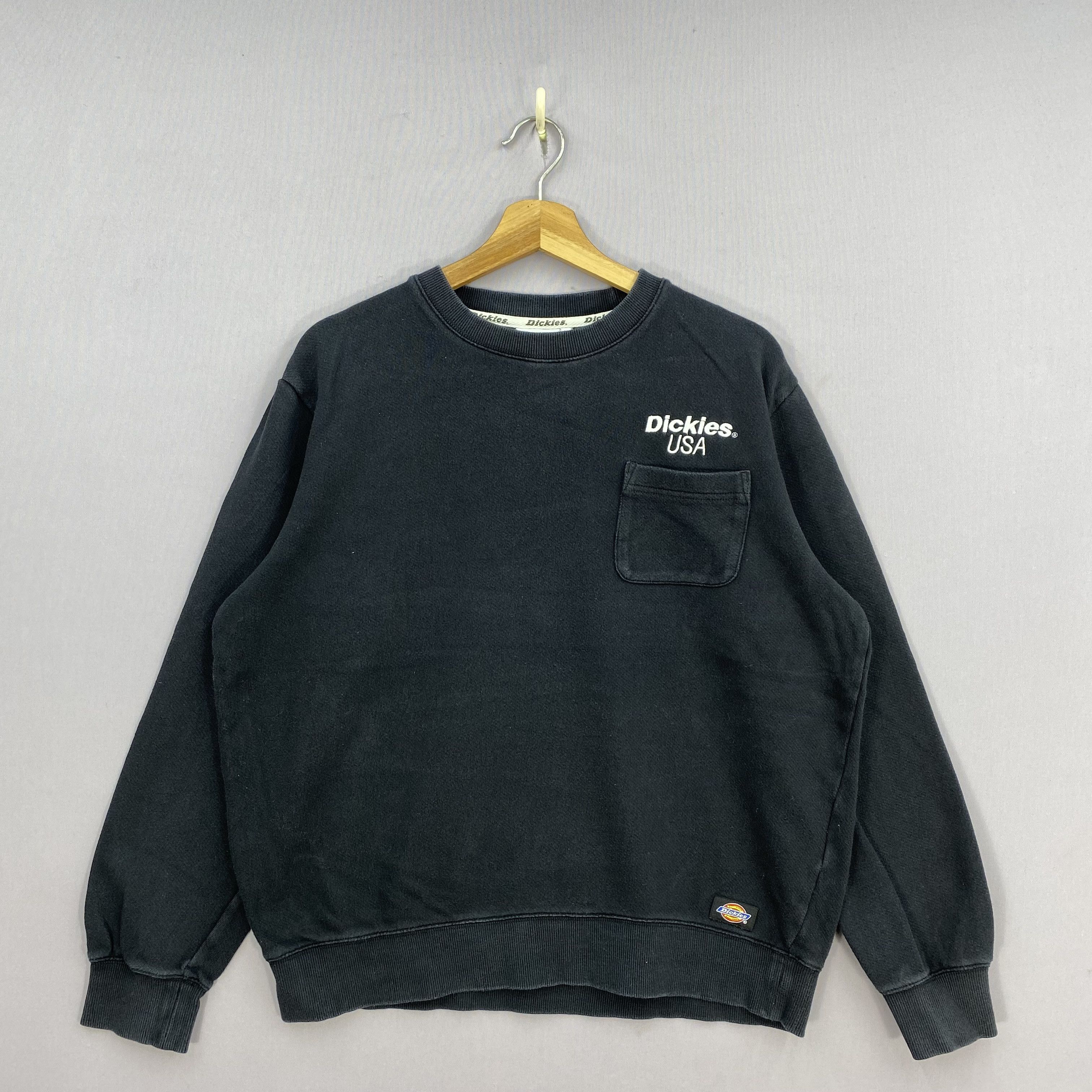 Dickies Vintage Y2K Dickies Pocket Sweater Skate Workwear Jumper Size US L / EU 52-54 / 3 - 2 Thumbnail