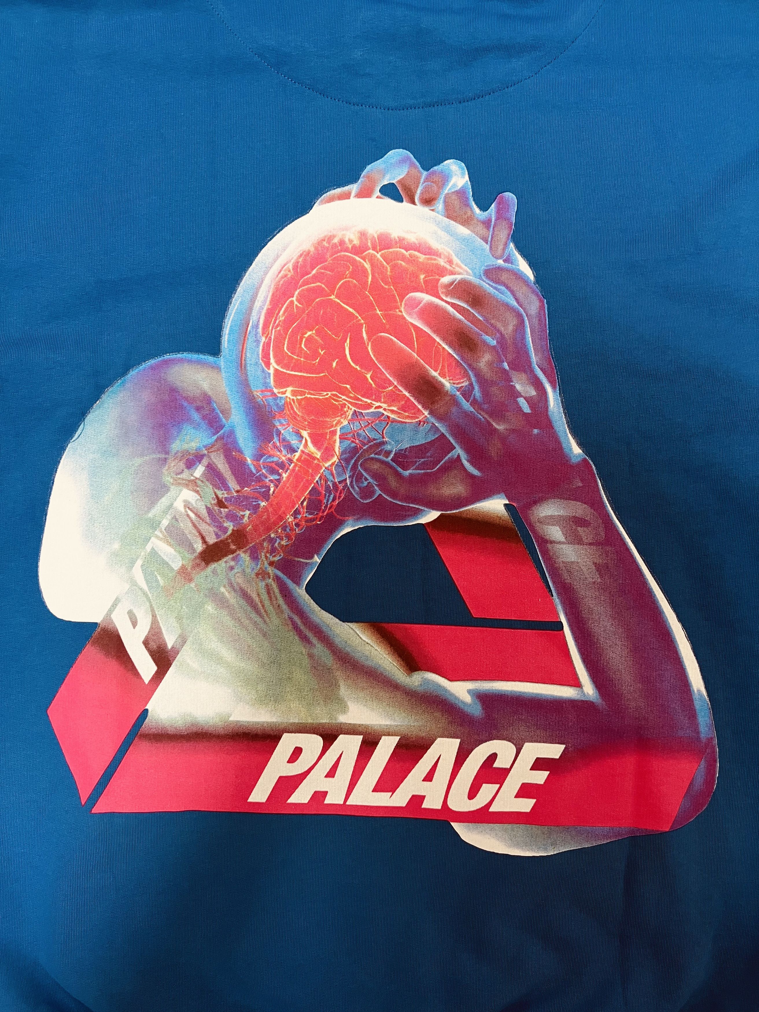 Palace 💚 2020 Palace Tri-Gaine Hoodie Blue Medium NEW Size US M / EU 48-50 / 2 - 5 Thumbnail