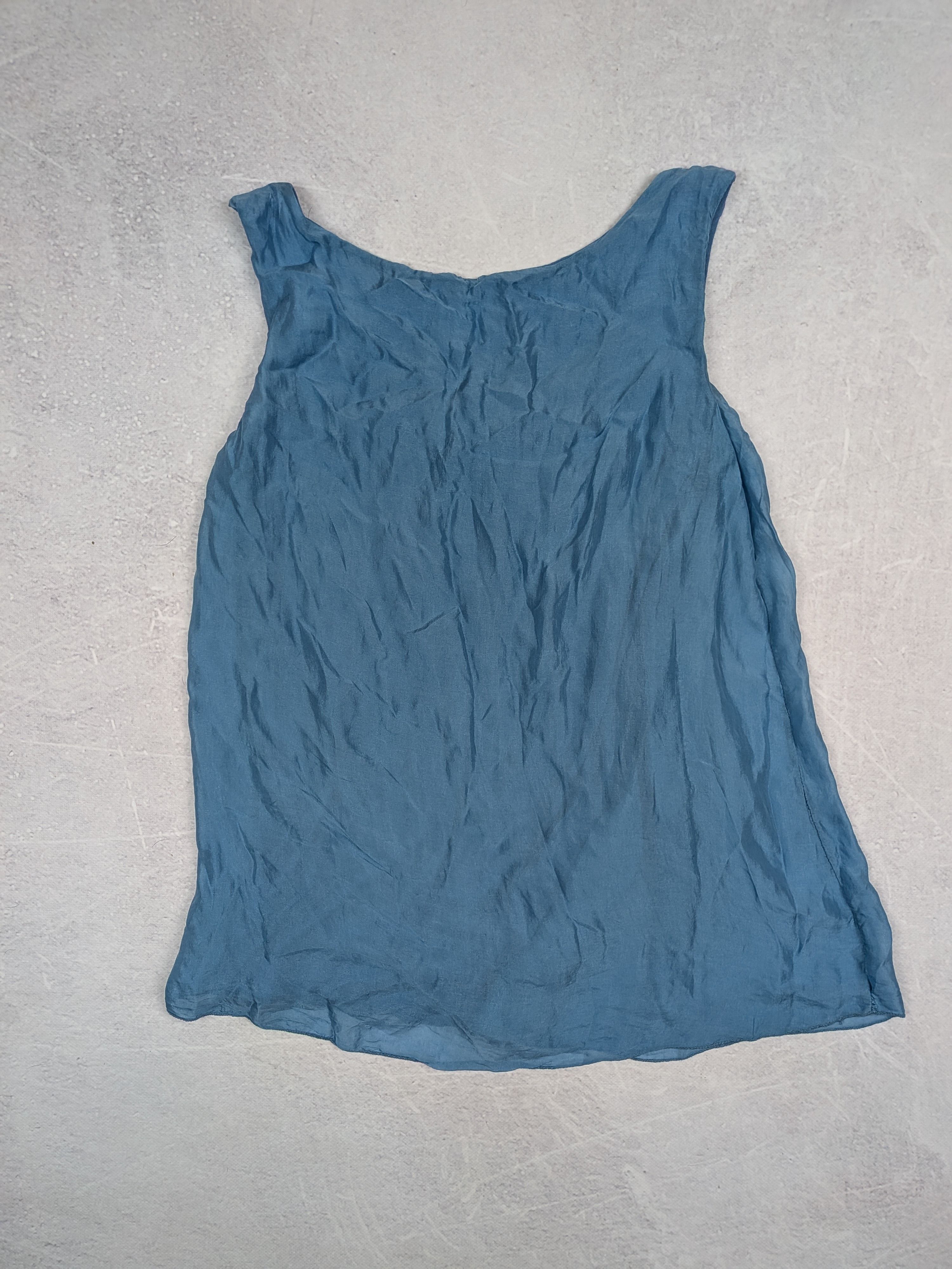 Other Made in Italy 100% Pure Silk Top Gown Inner Lining Size S M Size S / US 4 / IT 40 - 2 Thumbnail