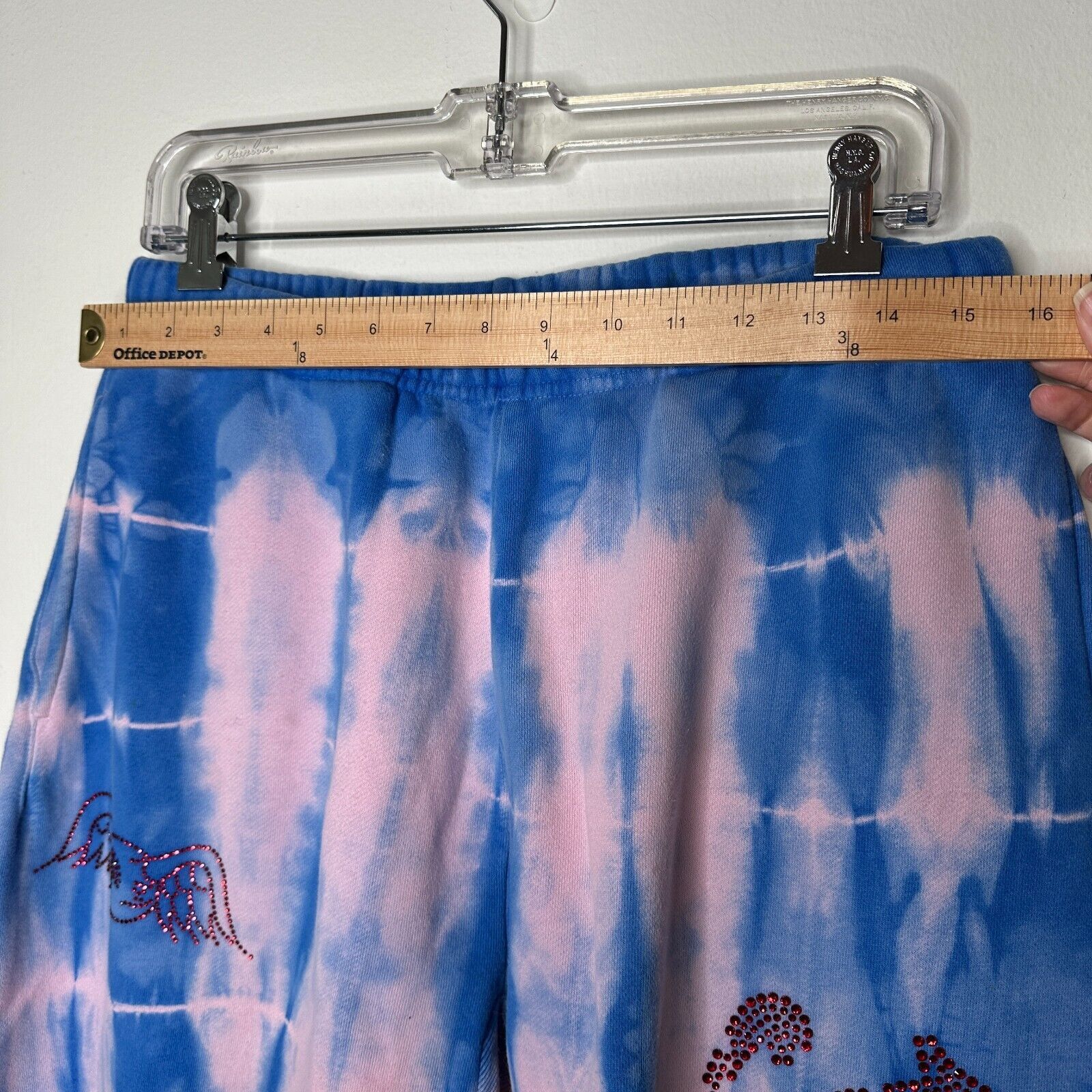 Von Dutch Von Dutch SET Blue Pink Tie Dye Red Logo Hoodie & Pants Size M / US 6-8 / IT 42-44 - 11 Thumbnail
