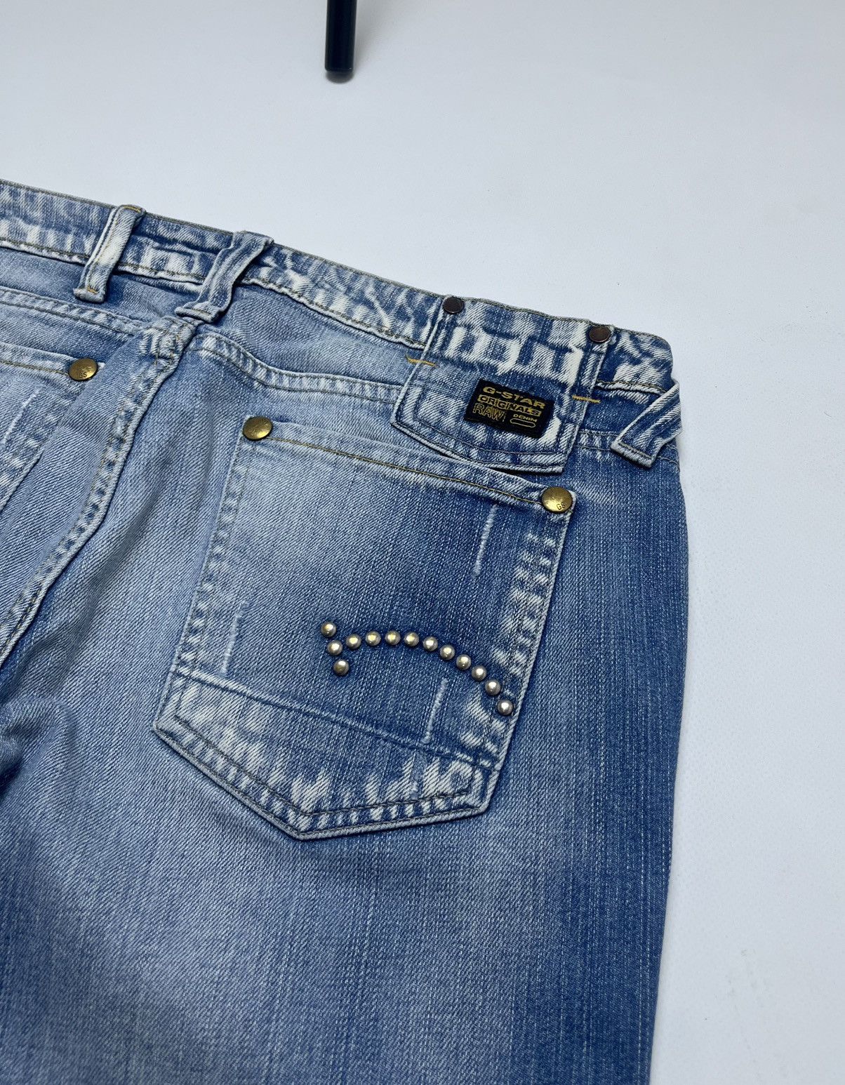 Junya Watanabe Crazy G-Star If Six Was Nine Flared Jeans 90s Size US 31 - 5 Thumbnail