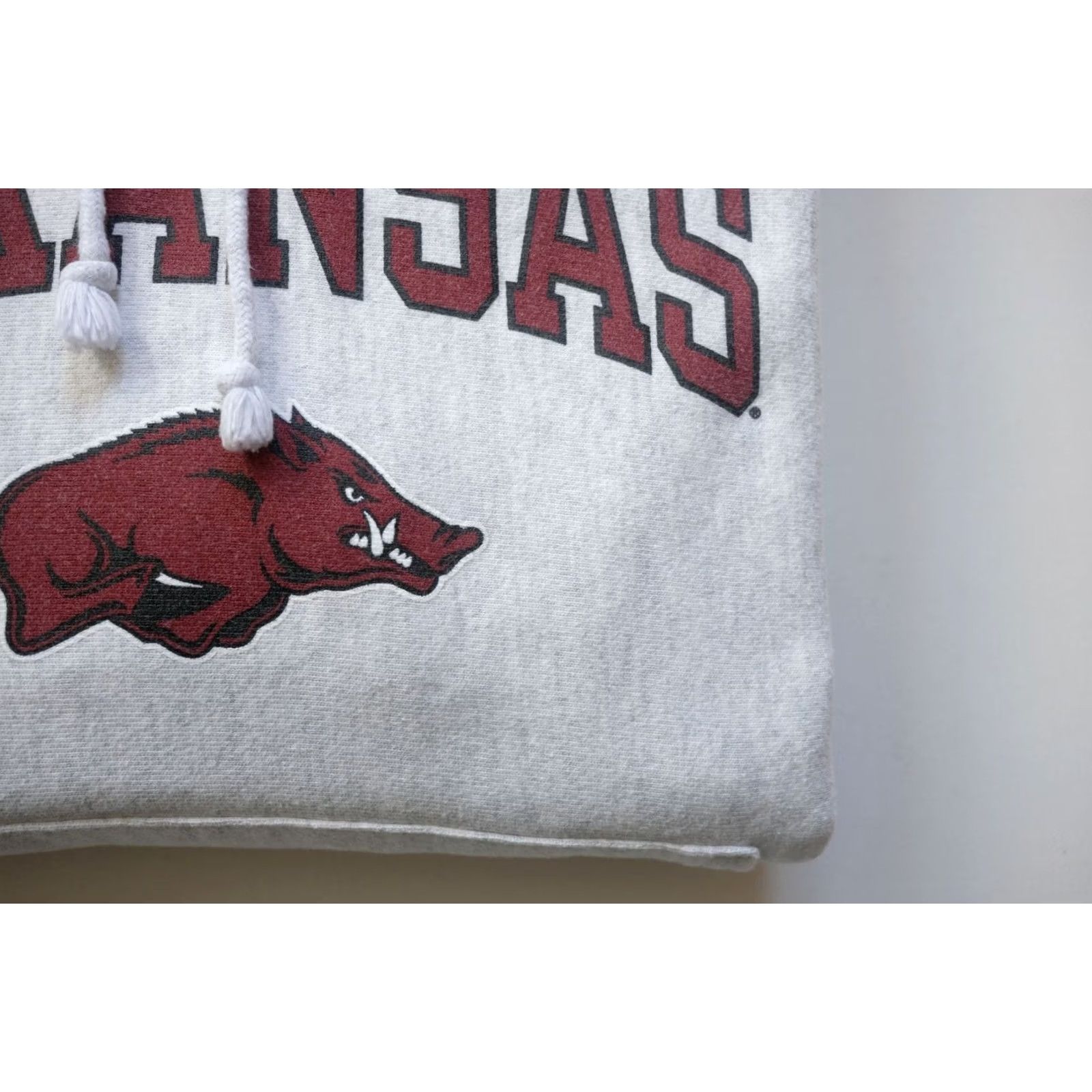 Champion VINTAGE Champion REVERSE WEAVE Arkansas Sweatshirt Gray SZ S College University Mens Size US S / EU 44-46 / 1 - 4 Thumbnail