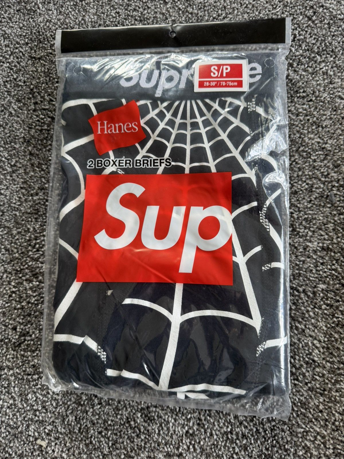 Supreme Supreme Hanes Spiderman Box Briefs Size ONE SIZE - 2 Thumbnail
