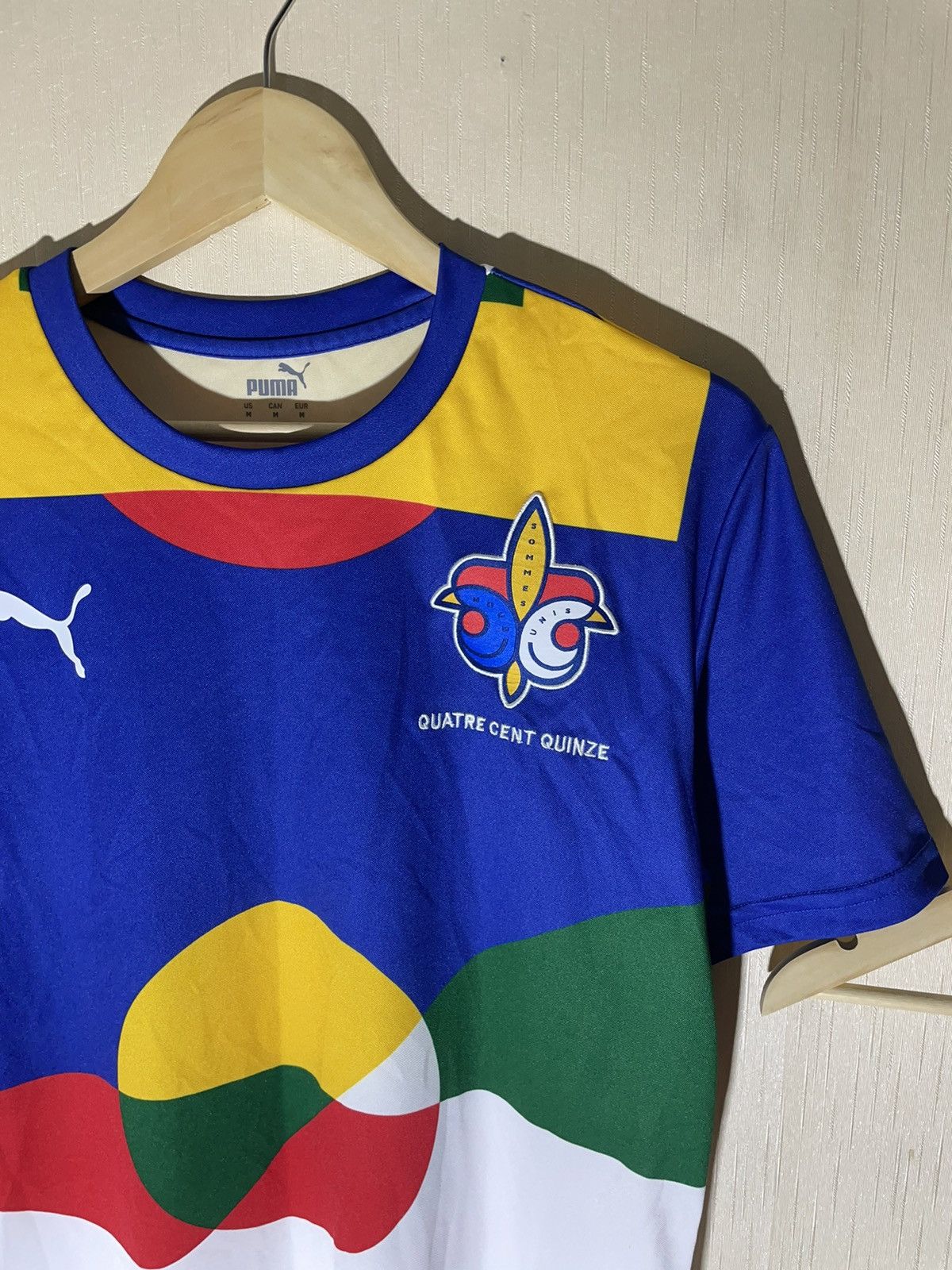 Puma Puma France Limoges streetwear soccer jersey Size US M / EU 48-50 / 2 - 3 Thumbnail