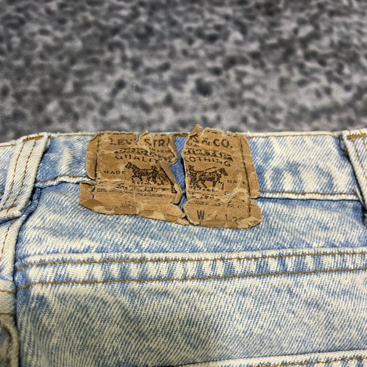 Levi's Vintage 90s Levi's Orange Tab Jeans Faded Light Blue Denim Size US 32 / EU 48 - 5 Thumbnail