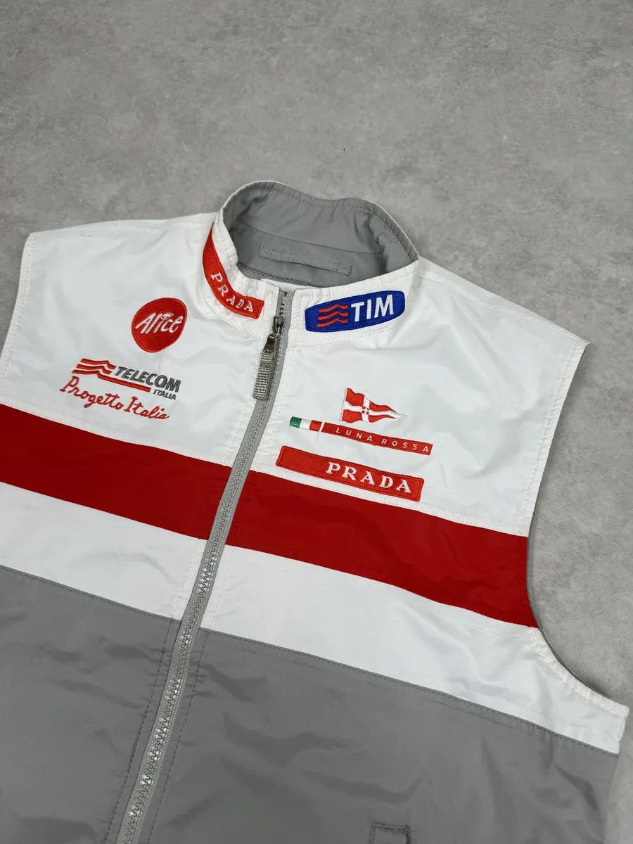 Prada 2003 Prada Luna Rossa Racing Challenge Vest Size US L / EU 52-54 / 3 - 6 Thumbnail