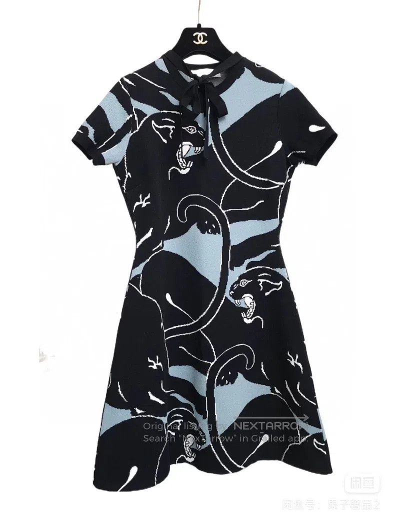 Valentino Valentino Leopard dress Size S / US 4 / IT 40 - 1 Thumbnail