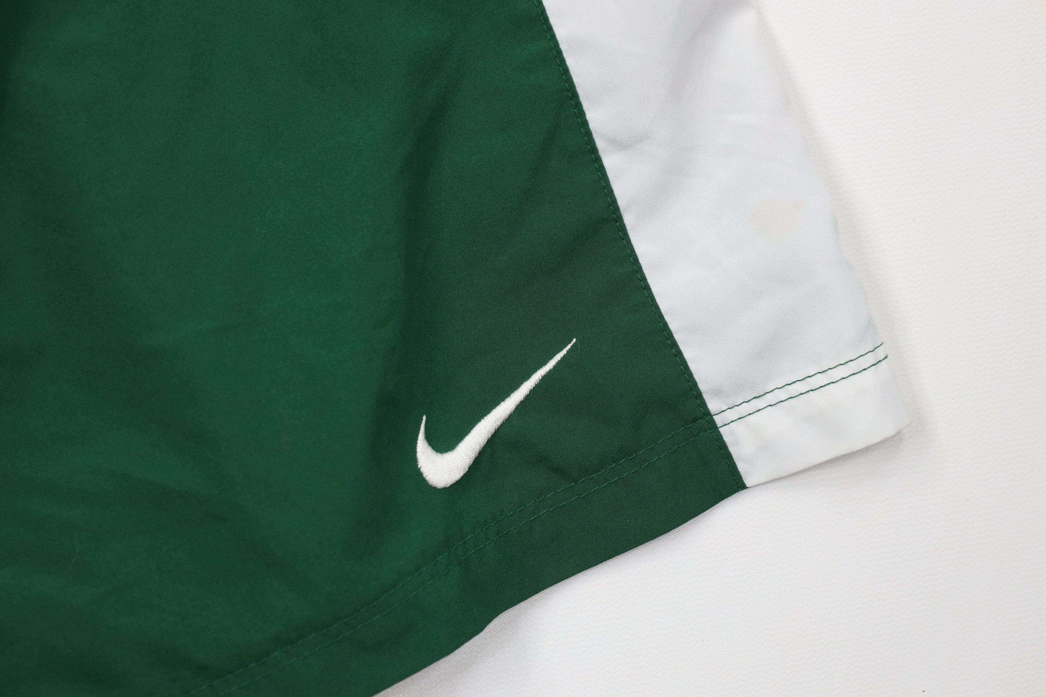 Nike Nike Lined Running Jogging Soccer Shorts Green Polyester Size US 36 / EU 52 - 5 Thumbnail