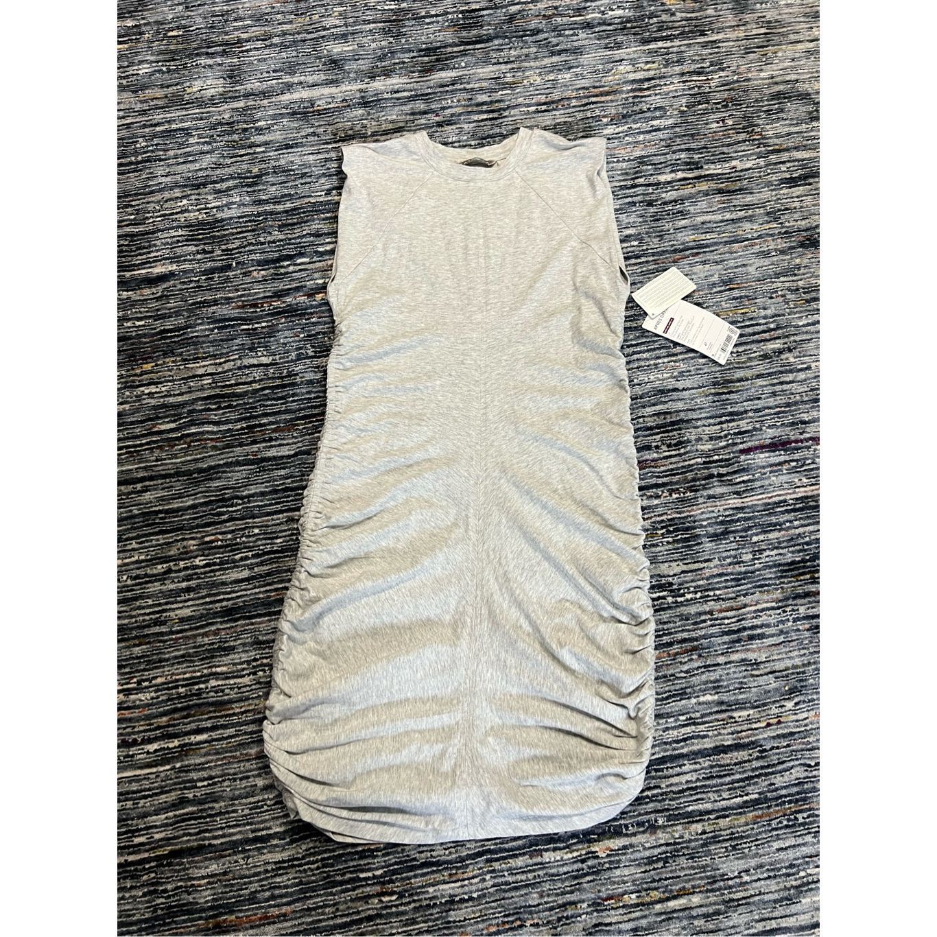Athleta Athleta NWT Apres Ruched Dress Grey Heather size S Size S / US 4 / IT 40 - 3 Thumbnail