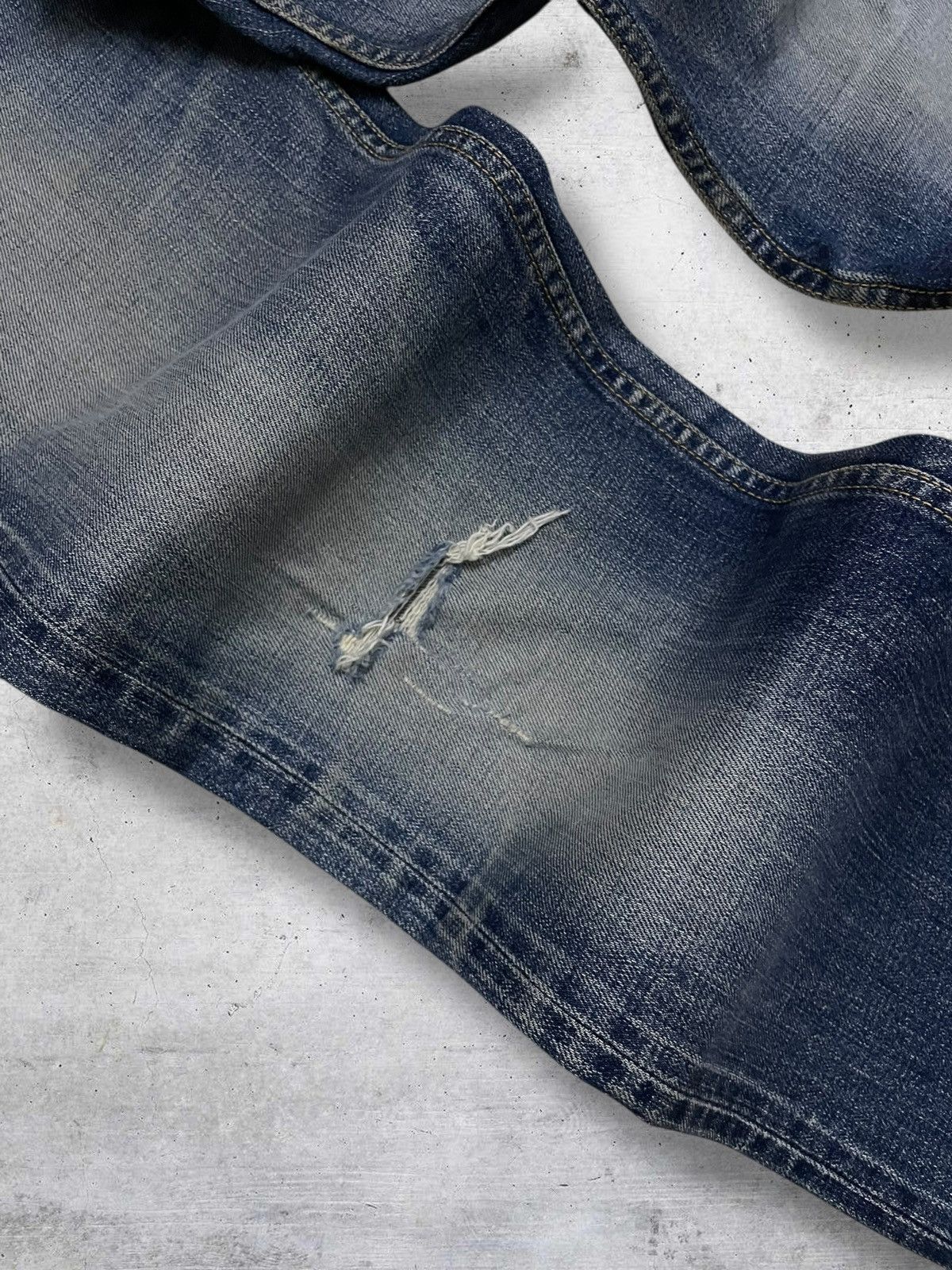 JOSEPH HOMME VINTAGE JOSEPH HOMME DISTRESSING CUT OG DESIGN DENIM 90S Size US 29 - 8 Thumbnail