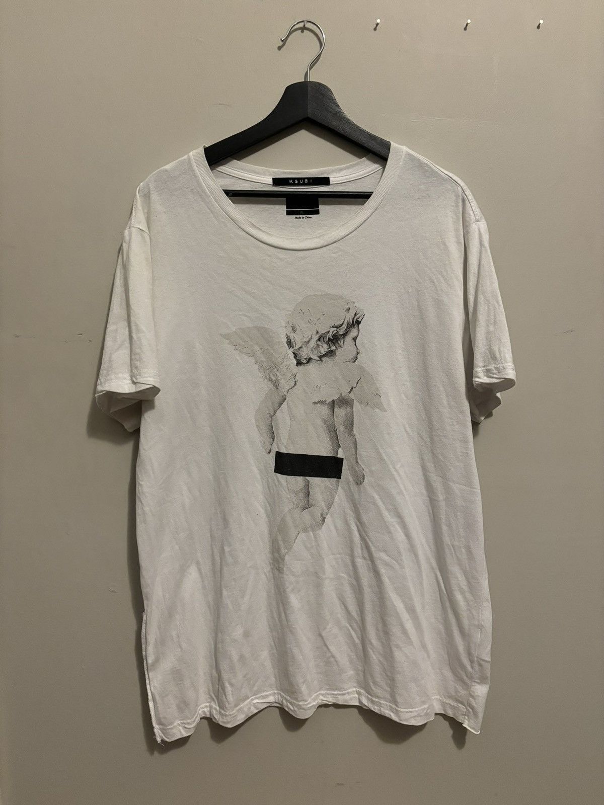 Ksubi Ksubi Cherub Mens Graphic Tee Size US XL / EU 56 / 4 - 1 Thumbnail