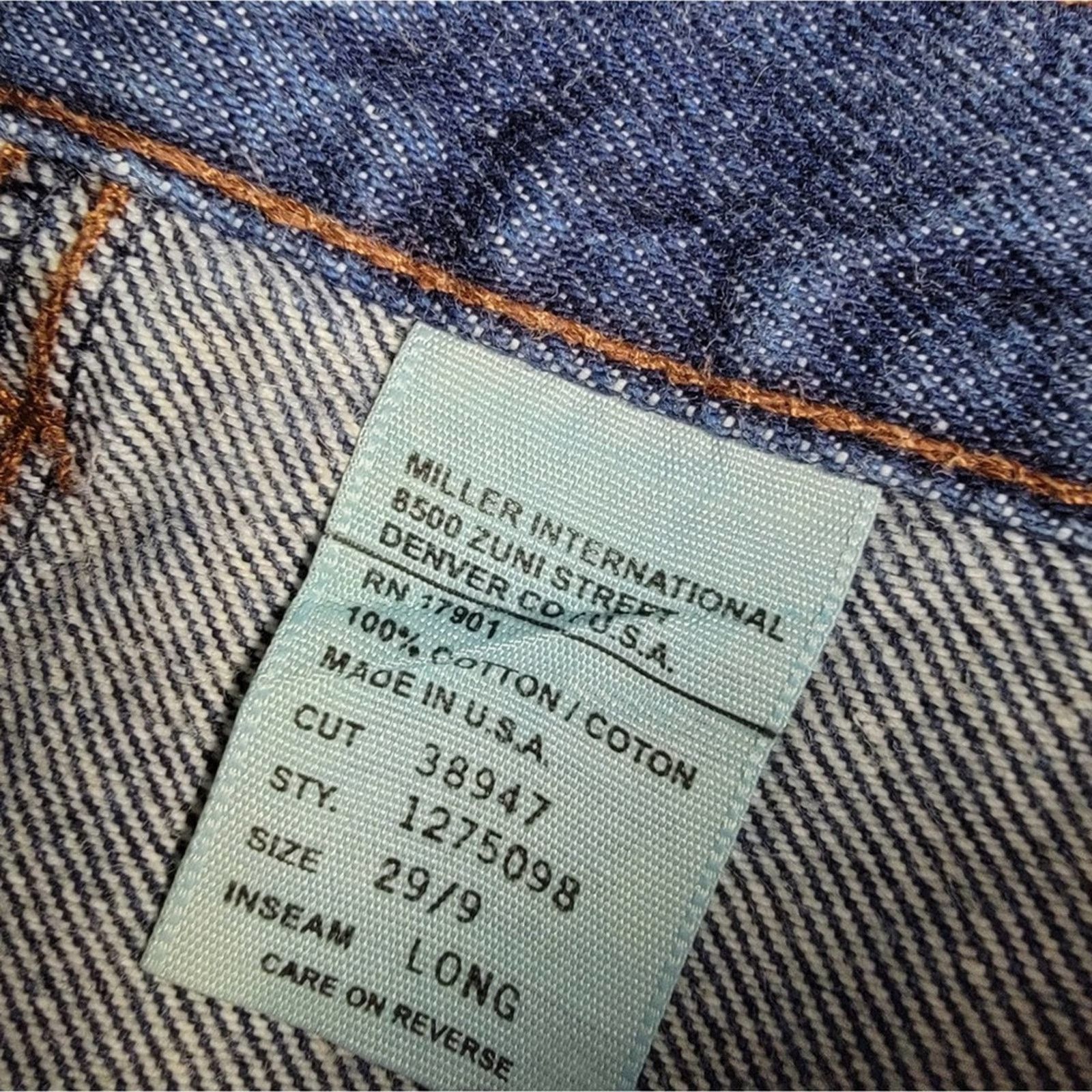 Vintage Vintage Western High Waisted Rockies Jeans Size 29" - 4 Thumbnail