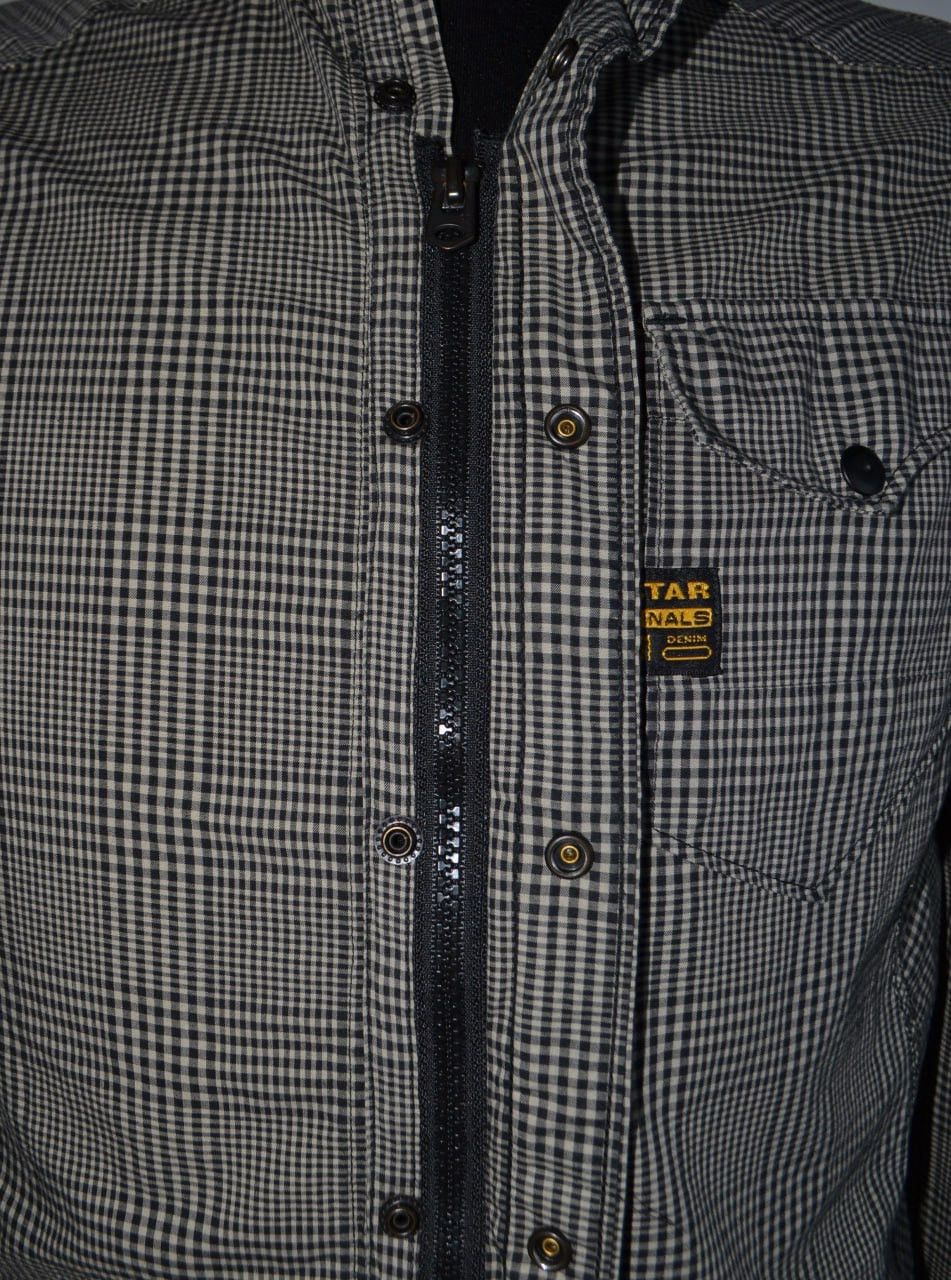 G-Star G-Star Marshall Shirt Button & Zip Up Long Sleeve Size L Size US L / EU 52-54 / 3 - 4 Thumbnail