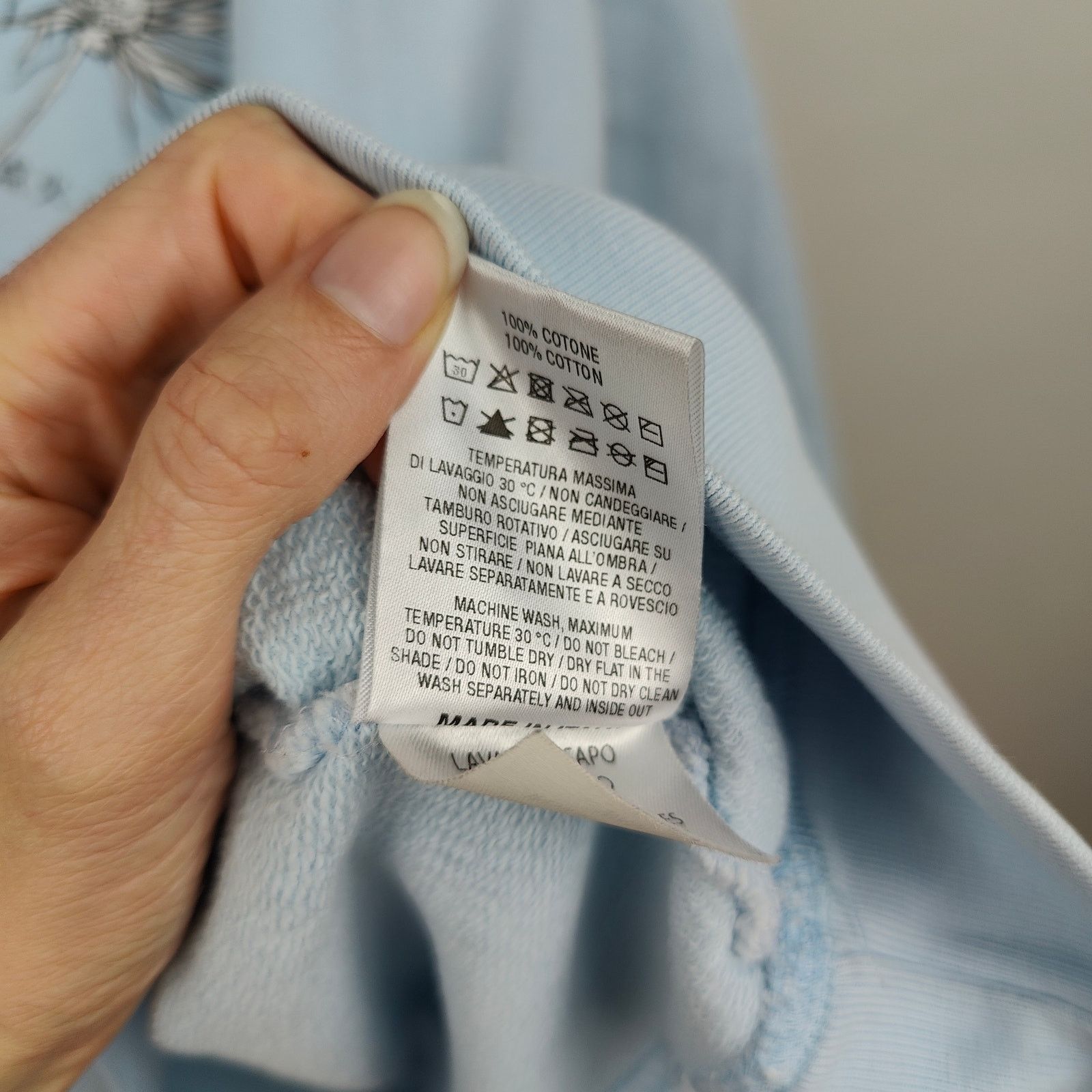 Other Enterprise Japan Sweatshirt Mens Large Light Blue Space Size US L / EU 52-54 / 3 - 8 Thumbnail
