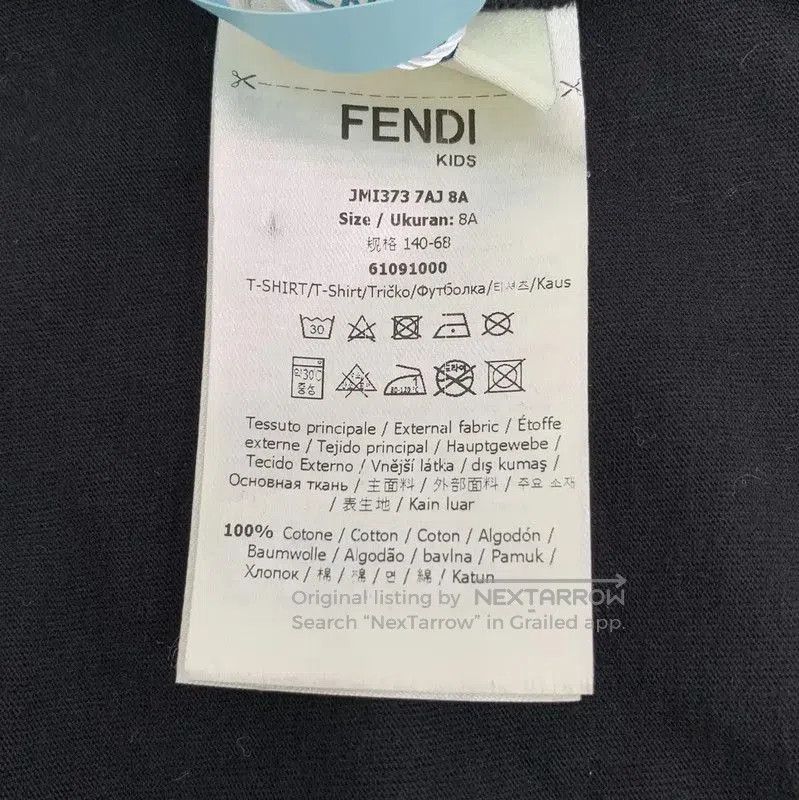 Fendi Fendi Black Cotton Women's T-Shirt . Size S / US 4 / IT 40 - 7 Thumbnail