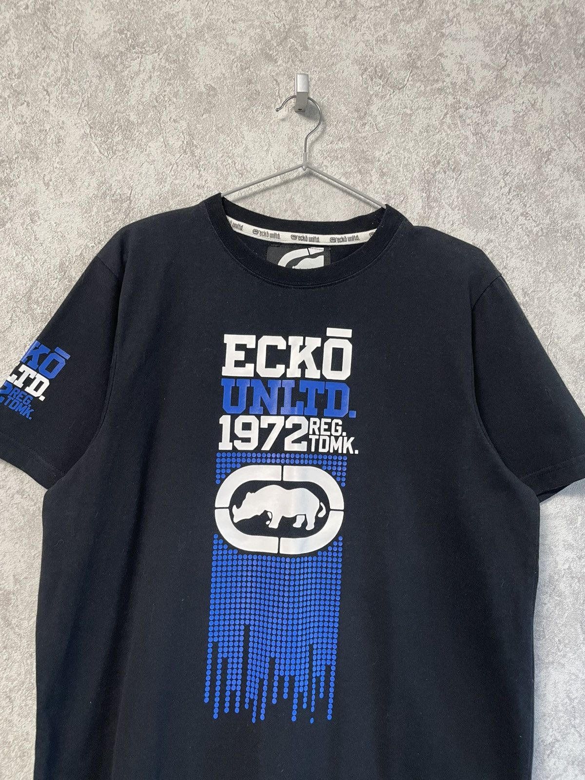 Ecko Unltd. Vintage Ecko Unltd Big Logo Rap T-Shirt Size US L / EU 52-54 / 3 - 2 Thumbnail