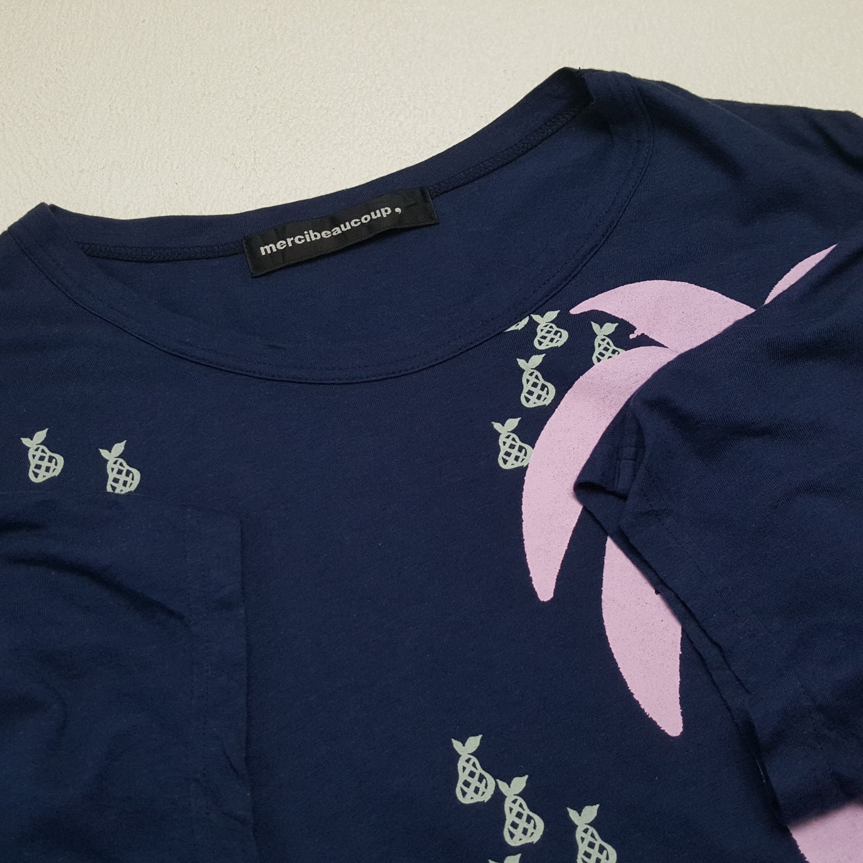 Issey Miyake × Japanese Brand × mercibeaucoup MERCIBEAUCOUP Japanese Designer Brand Issey Miyake Tshirt Size L / US 10 / IT 46 - 5 Thumbnail