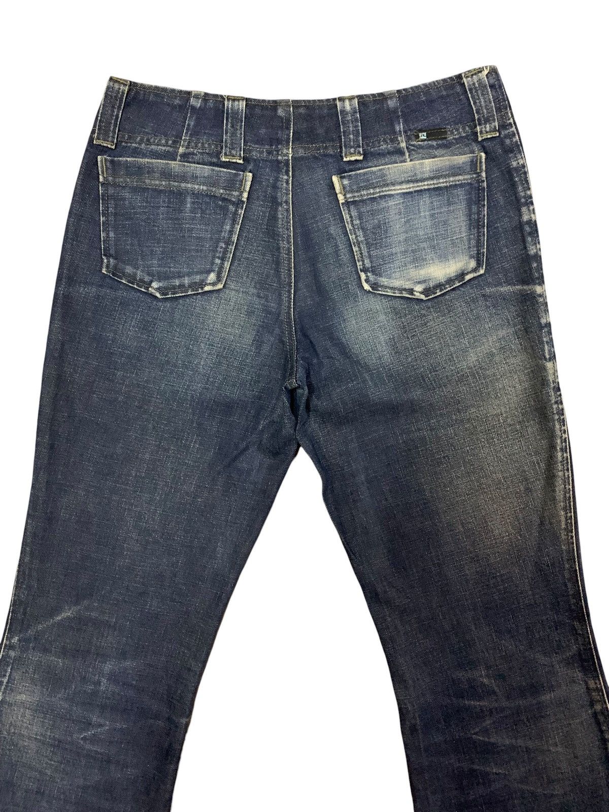 If Six Was Nine × Japanese Brand × Le Grande Bleu (L.G.B.) 🔥Flare🔥 J. Lindeberg Style Tornado Mart Bootcut Jeans Size US 29 - 6 Thumbnail