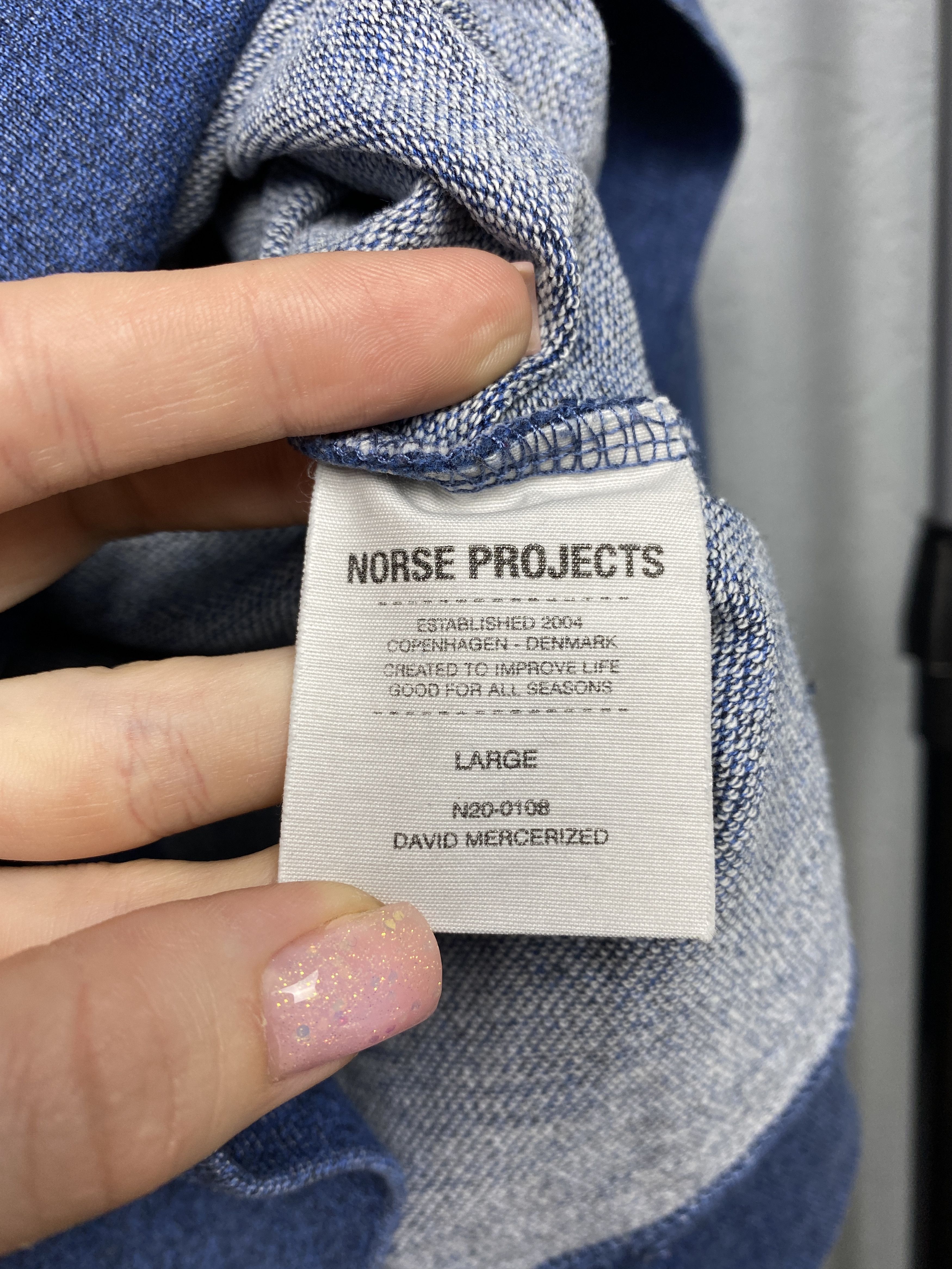 Norse Projects Norse Projects Vintage Mens Crew Neck Sweatshirt Size US L / EU 52-54 / 3 - 5 Thumbnail