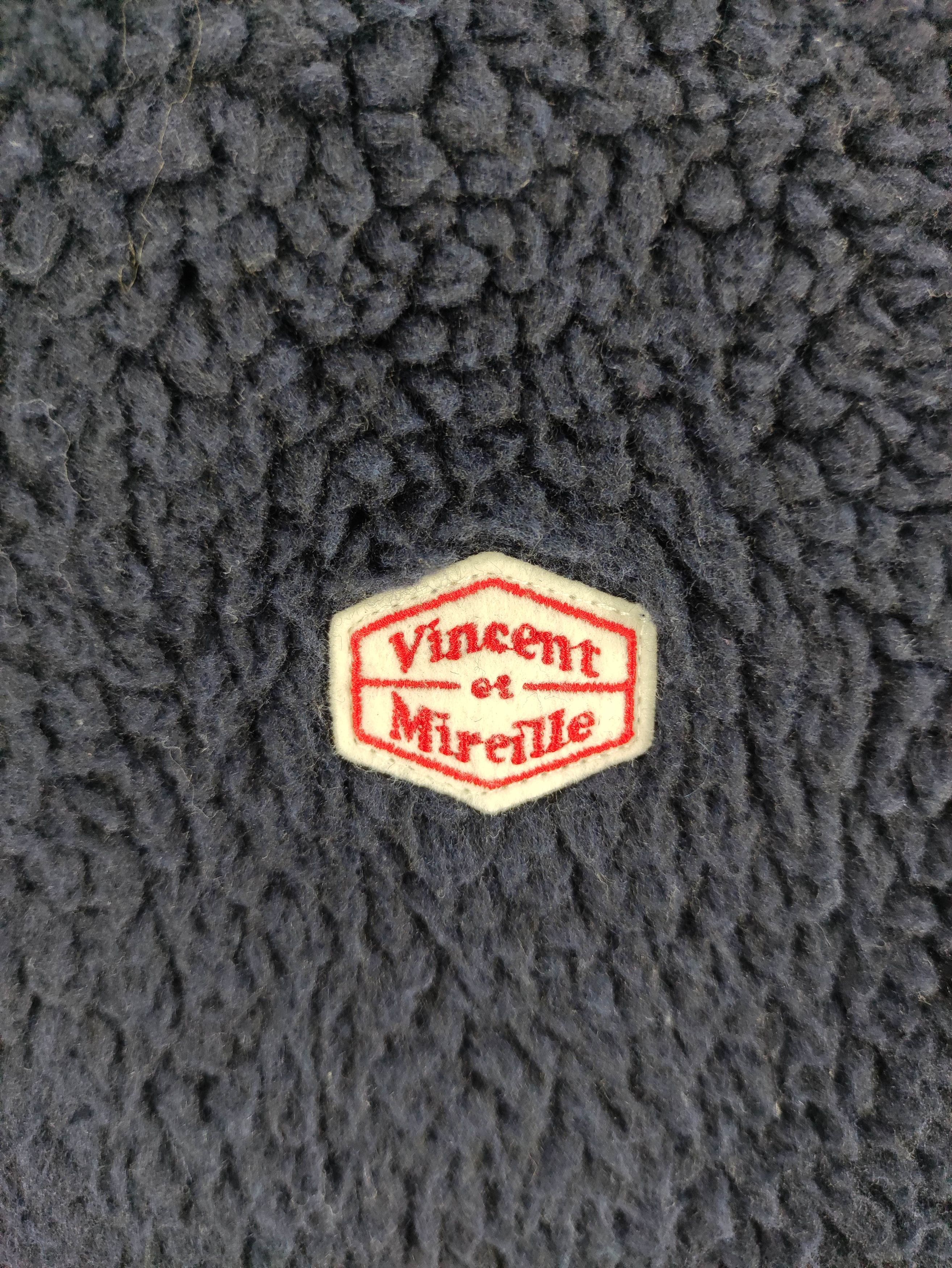 Japanese Brand Vintage Vincent Et Mireille Sherpa Jacket Size S / US 4 / IT 40 - 2 Thumbnail
