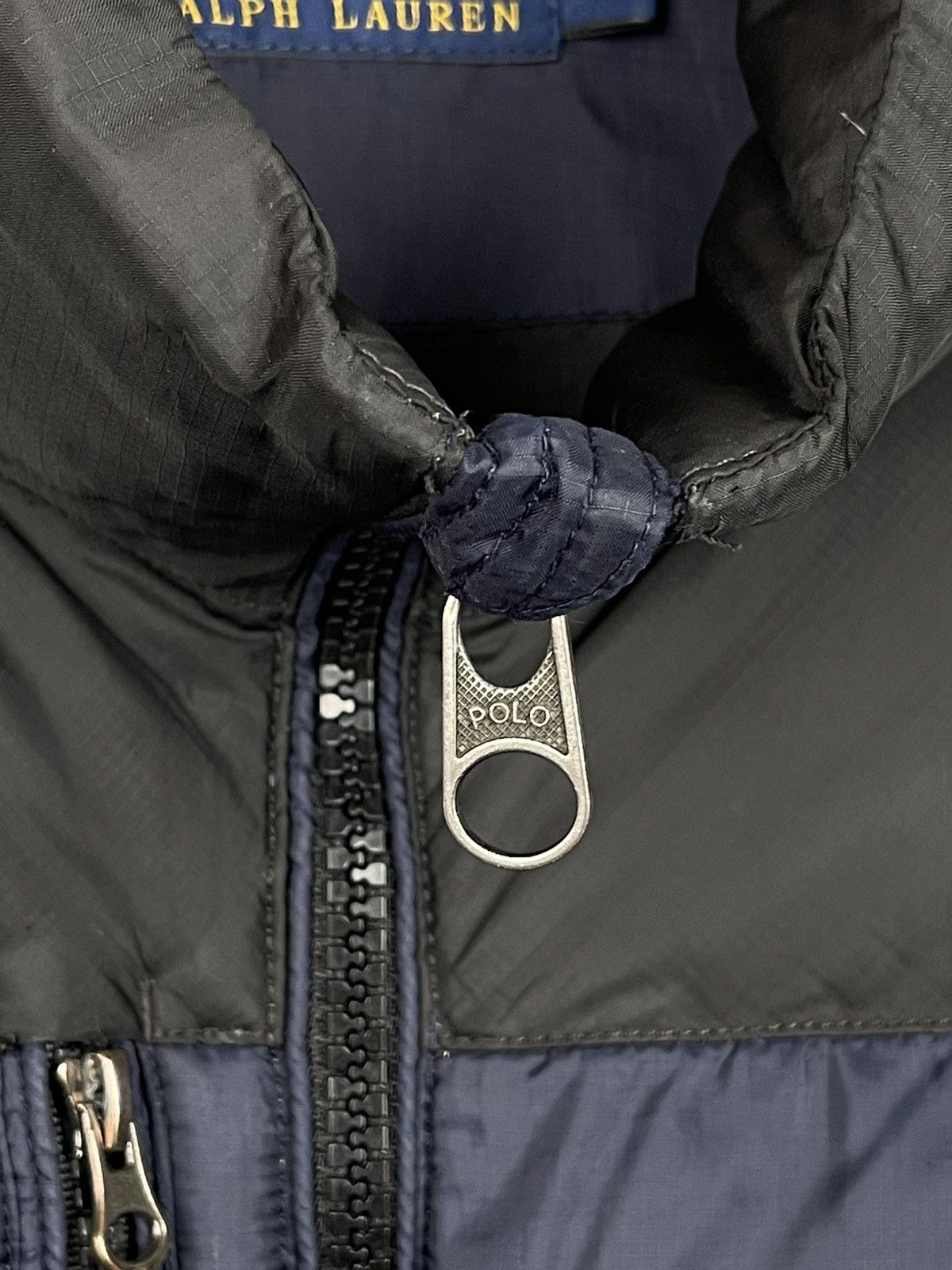 Polo Ralph Lauren Polo Ralph Lauren Navy Blue And Black Full Zip Down Vest Men’s Size XL Size US XL / EU 56 / 4 - 10 Thumbnail