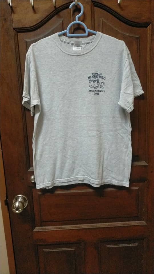 Fruit Of The Loom × Vintage Vintage Fruit of The Loom Graphic Tee Streetwear Size US M / EU 48-50 / 2 - 1 Thumbnail