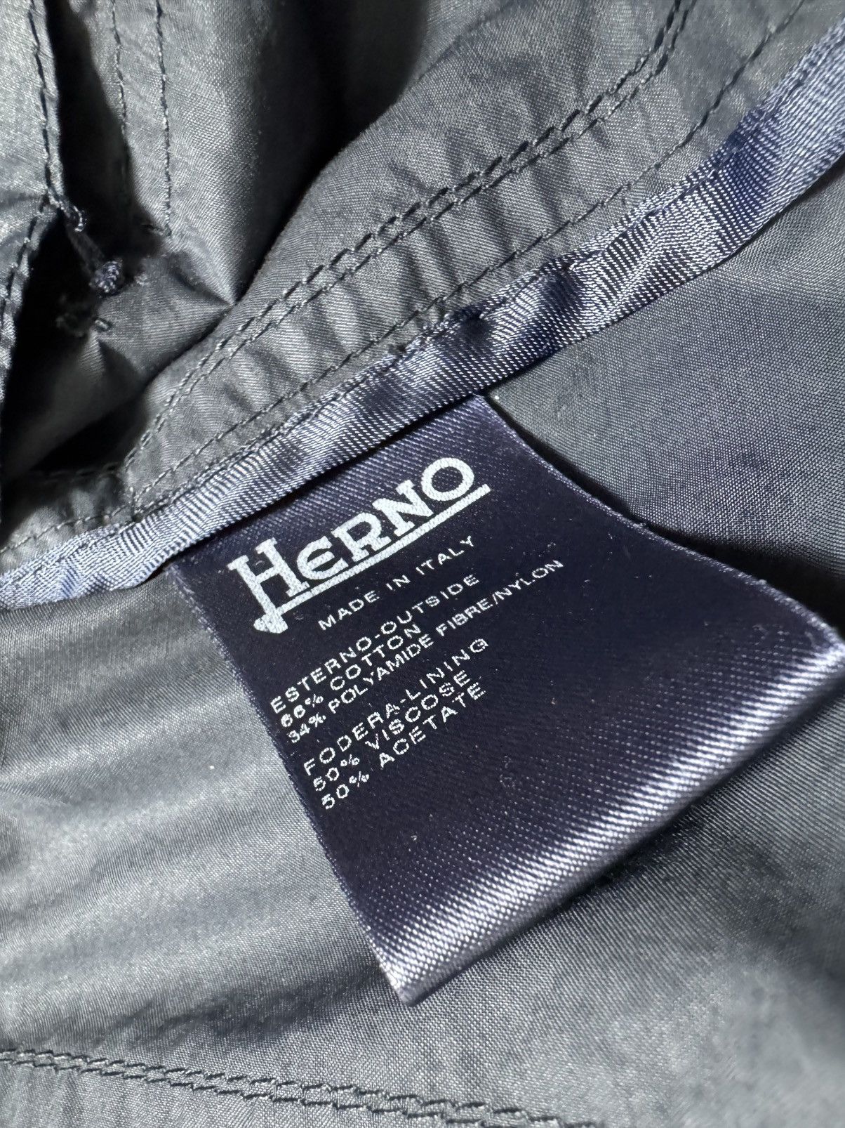 Herno Herno Nylon Bomber Jacket Luxury Size US S / EU 44-46 / 1 - 8 Thumbnail