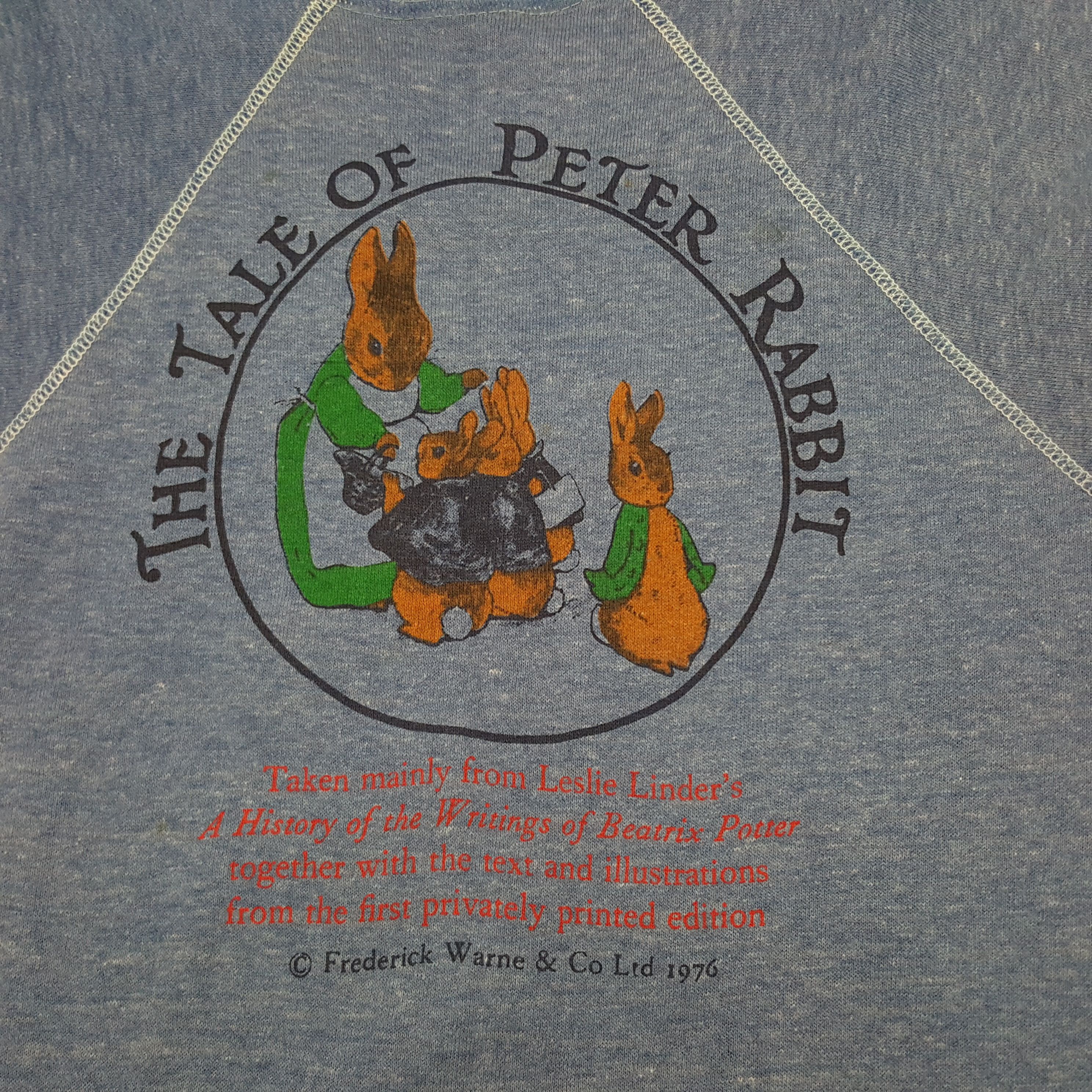 Cartoon Network × Vintage Vintage The Tale Peter Rabbit American Cartoon Sweatshirt Size US S / EU 44-46 / 1 - 6 Thumbnail