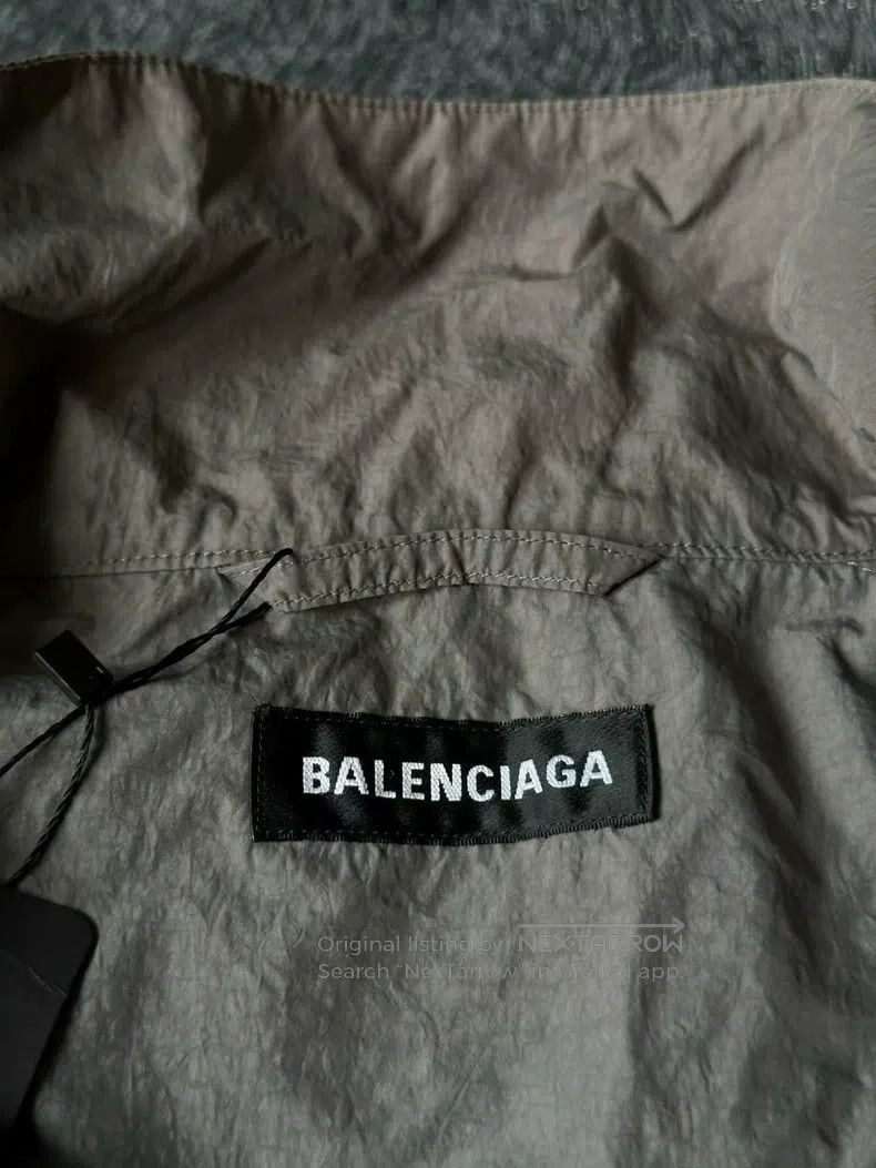 Balenciaga Balenciaga Black and Grey Windbreaker Size US M / EU 48-50 / 2 - 3 Thumbnail