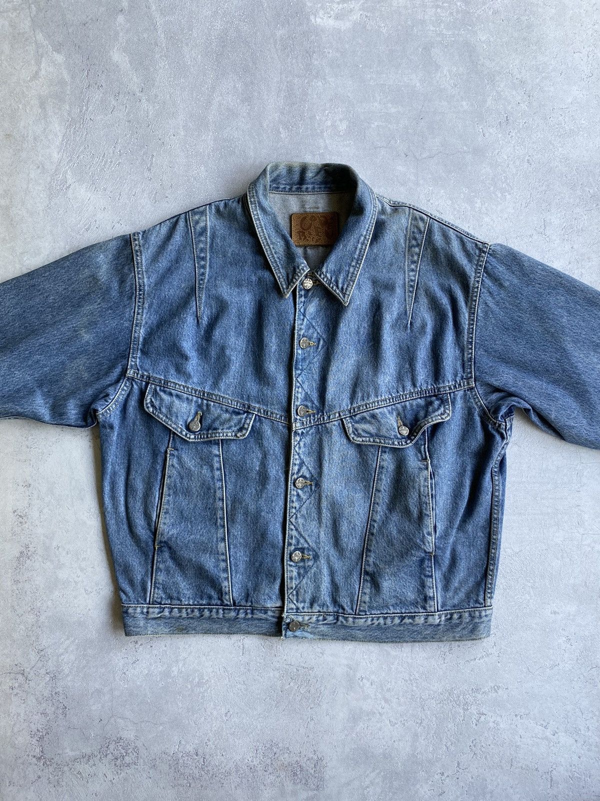 Vintage Vintage Code Bleu Japan Denim Jacket Size L Grailed