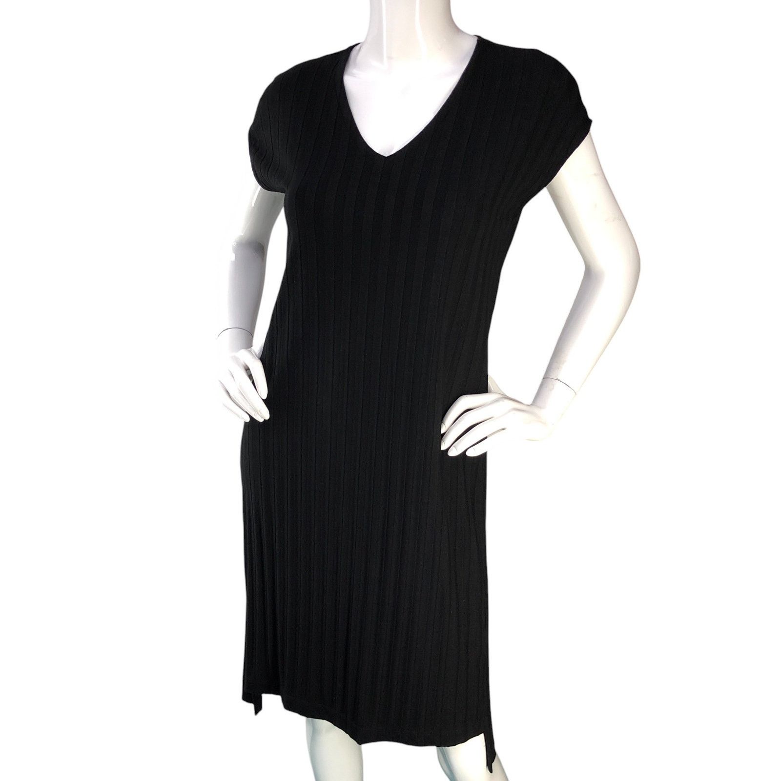 Eileen Fisher Eileen Fisher Size XXS Dress Tencel Wide Rib Stretch Shift Size XS / US 0-2 / IT 36-38 - 1 Thumbnail