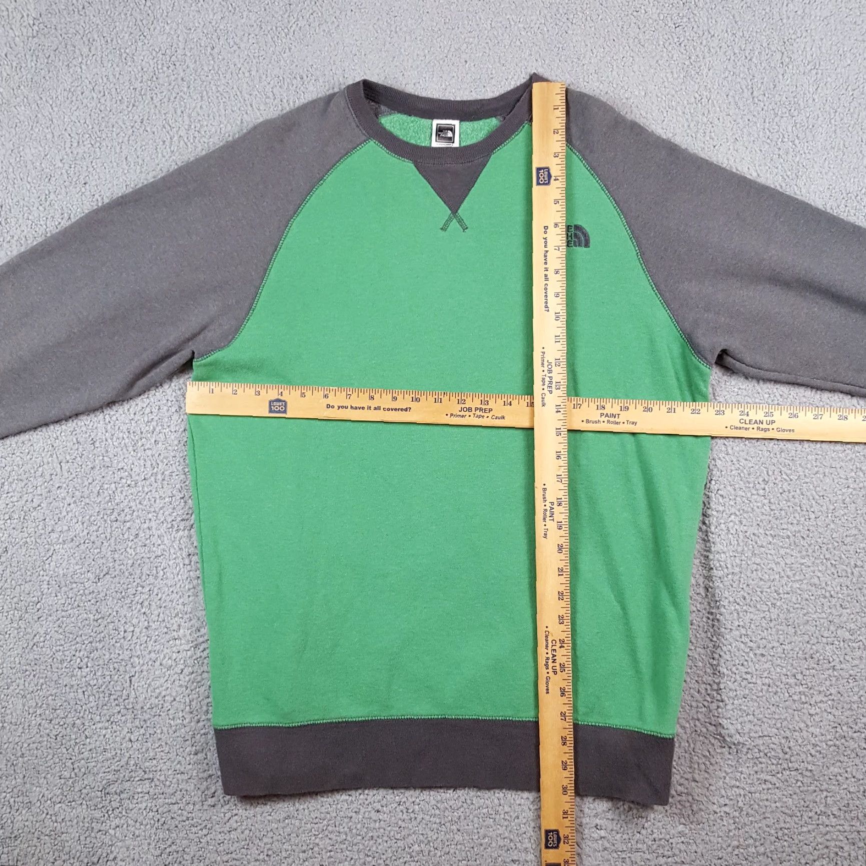 The North Face The North Face Green Pullover Mens Size Large Outdoor Hiking Crewneck Sweatshirt Size US L / EU 52-54 / 3 - 8 Thumbnail