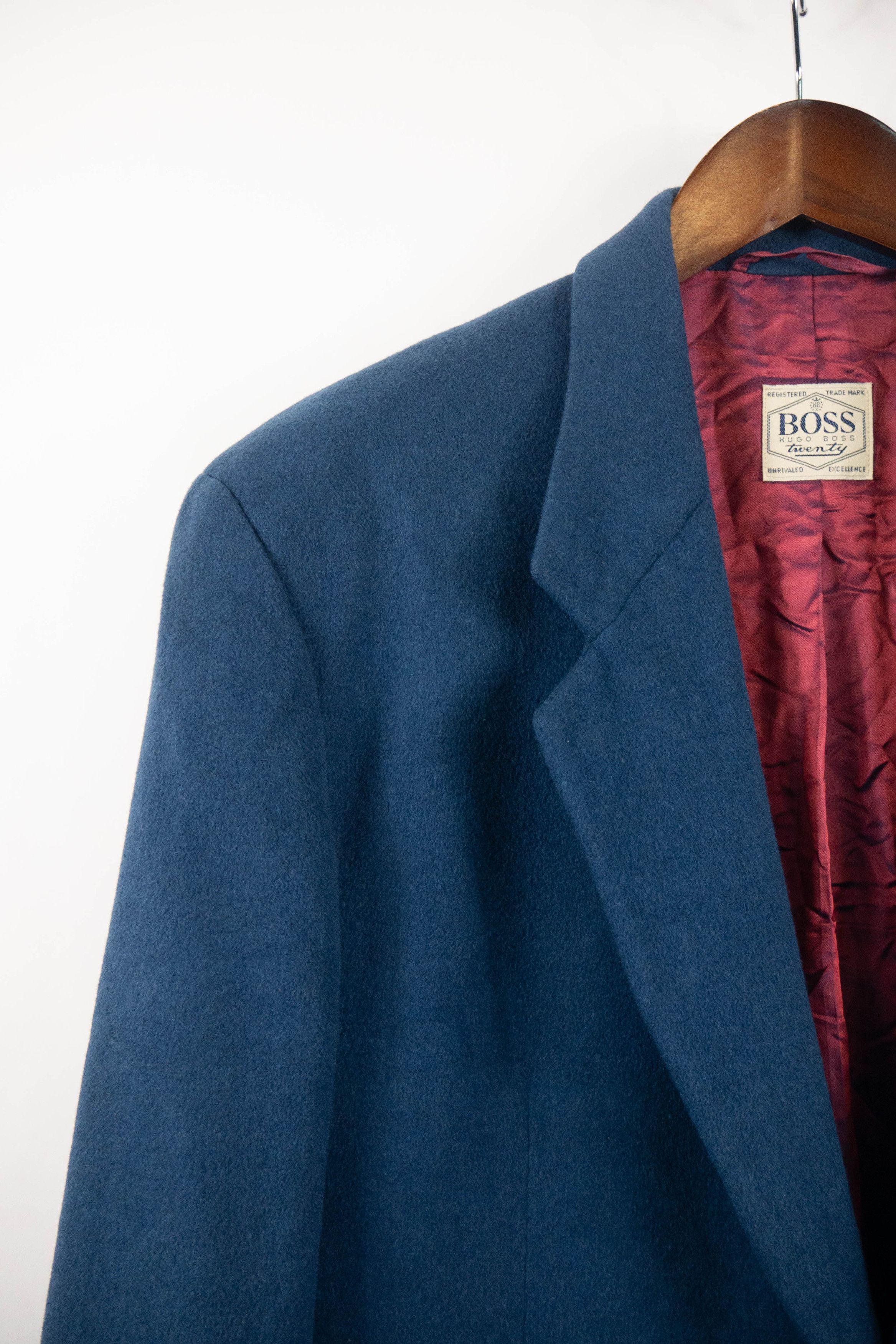 Hugo Boss Hugo Boss 90s wool–angora blazer – vintage old-money Size 42L - 3 Thumbnail