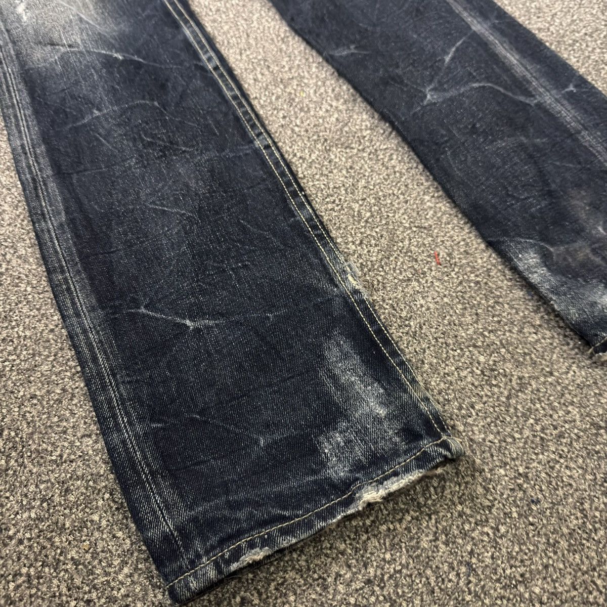 semanticdesign 90s Japanese Brand Semantic Design Distressed Studded Denim Size US 30 / EU 46 - 6 Thumbnail