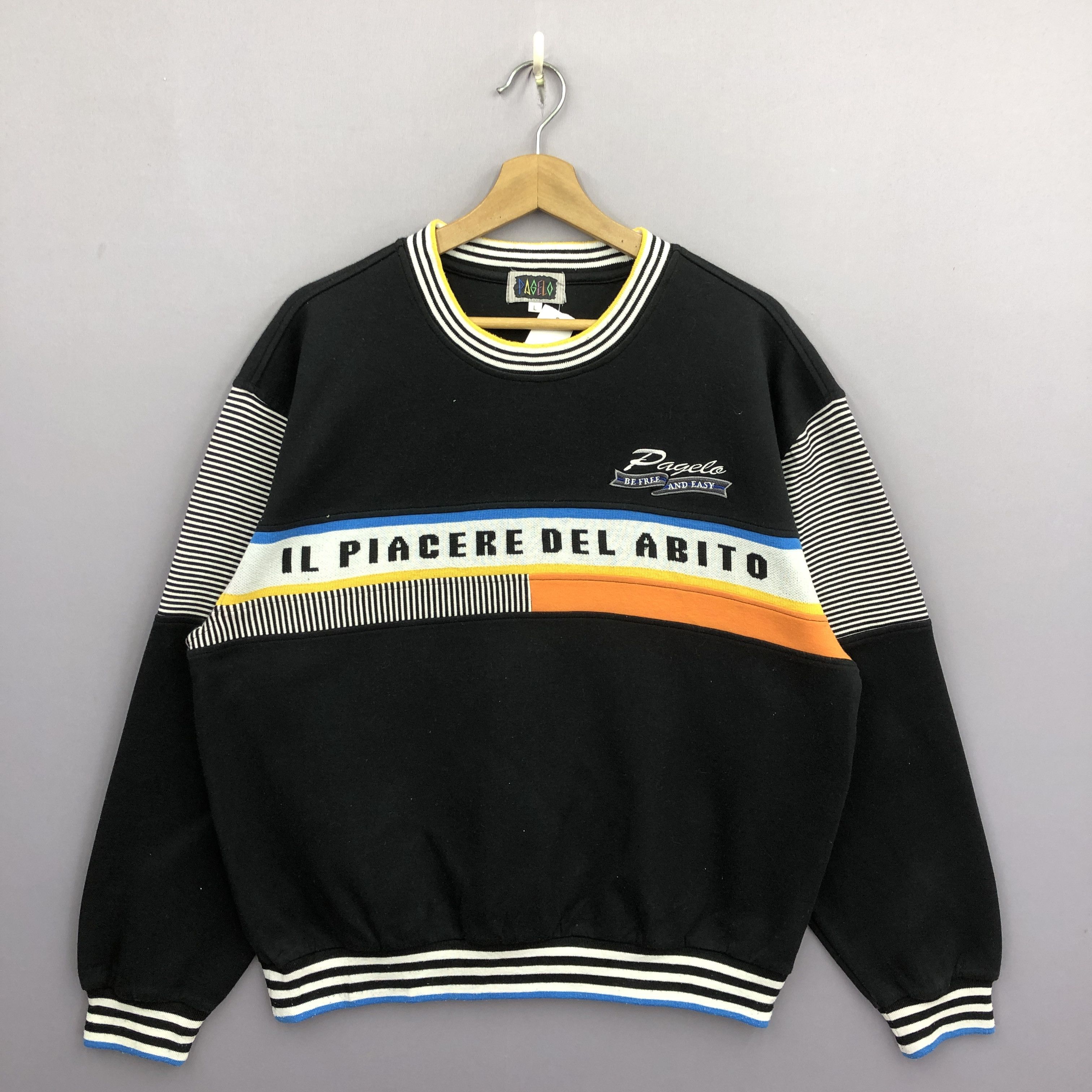 Japanese Brand Vintage Pagelo Sweater IlPiacere Del Abito Sweatshirt Size US M / EU 48-50 / 2 - 1 Thumbnail