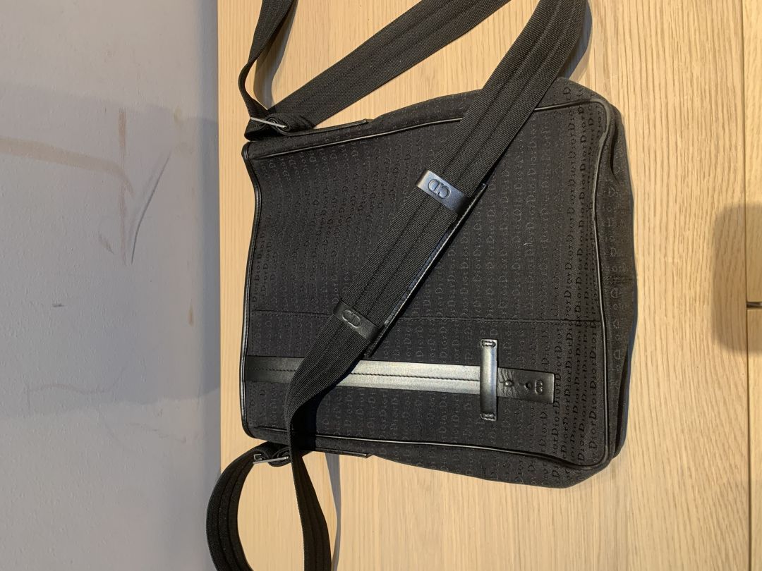 Dior Vintage Dior Homme by Hedi Slimane Monogram Messenger Bag Size ONE SIZE - 3 Thumbnail