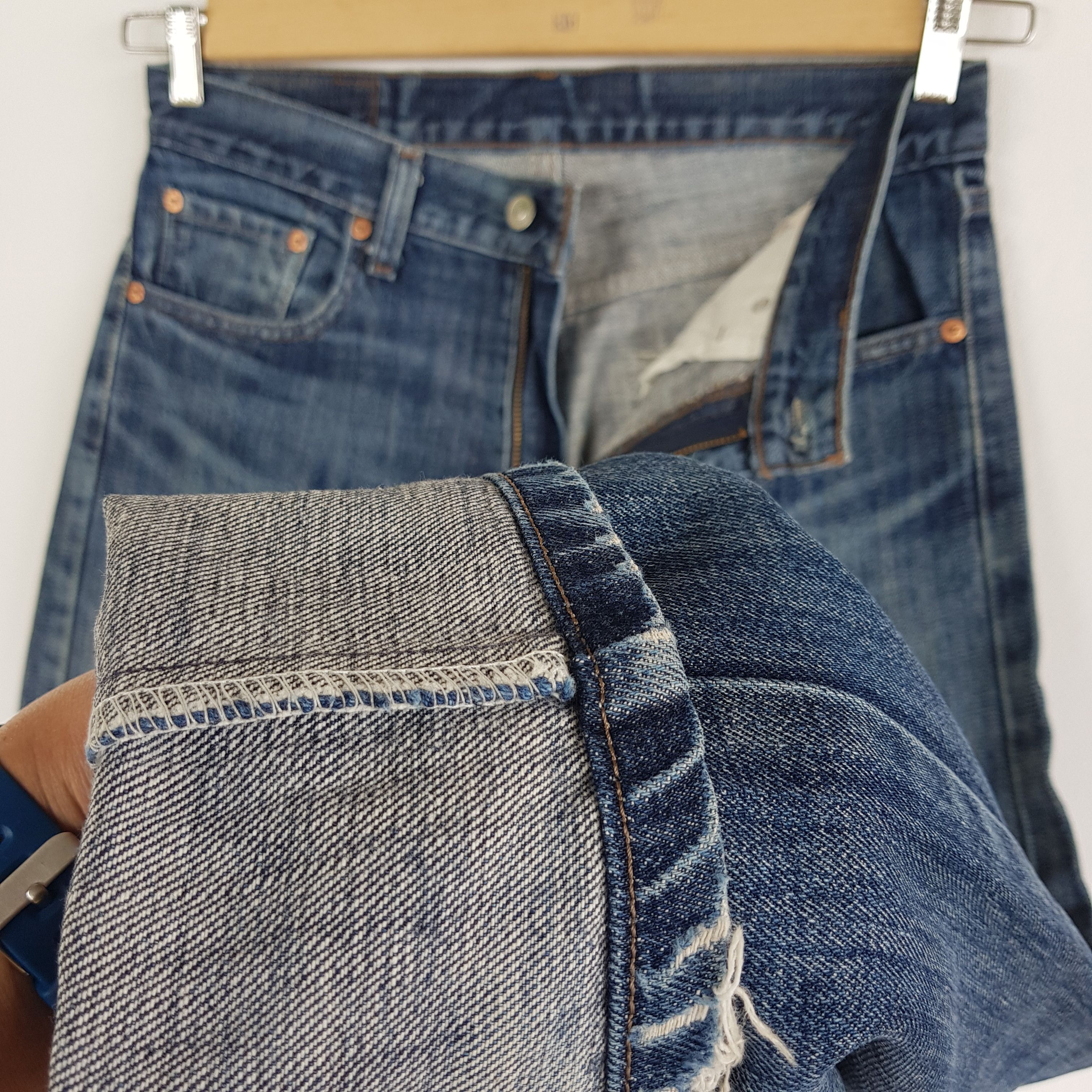 Levi's Vintage Y2K Levis Distressed Jeans Levi's 532 Faded Denim Size US 32 / EU 48 - 8 Thumbnail