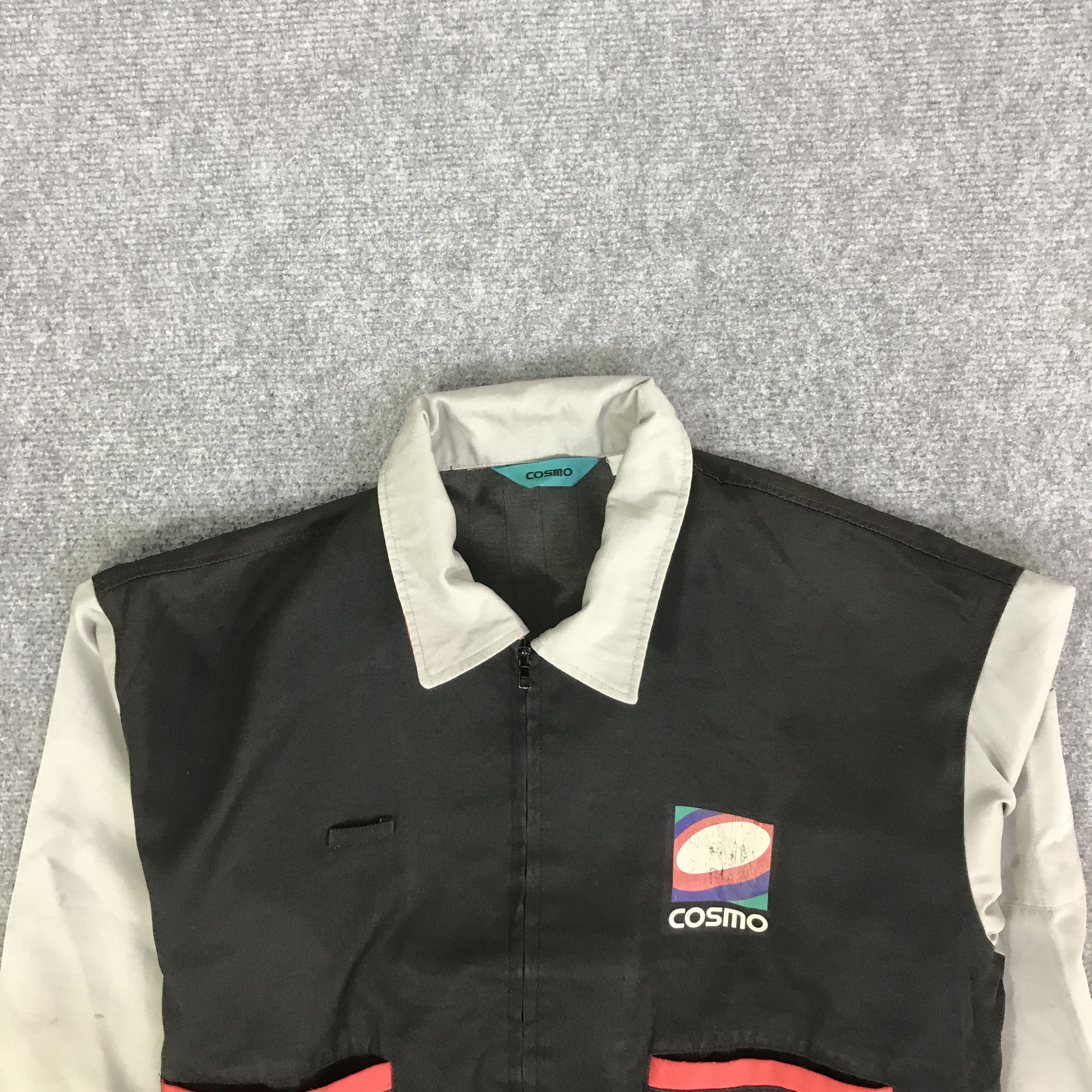 Japanese Brand COSMO RACING WORK JACKET K98B18 Size US L / EU 52-54 / 3 - 3 Thumbnail