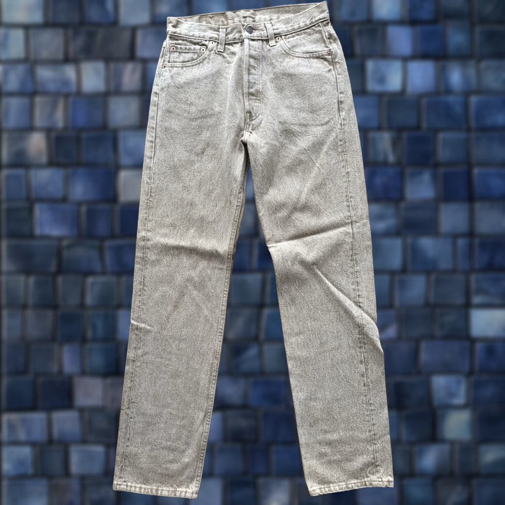 Levi's VINTAGE Levi's 501 Denim Jeans Size 32x30? 32x32 Gold Acid Wash Retro 80s USA Levi's Shirt/Jeans Size US 29 - 1 Thumbnail