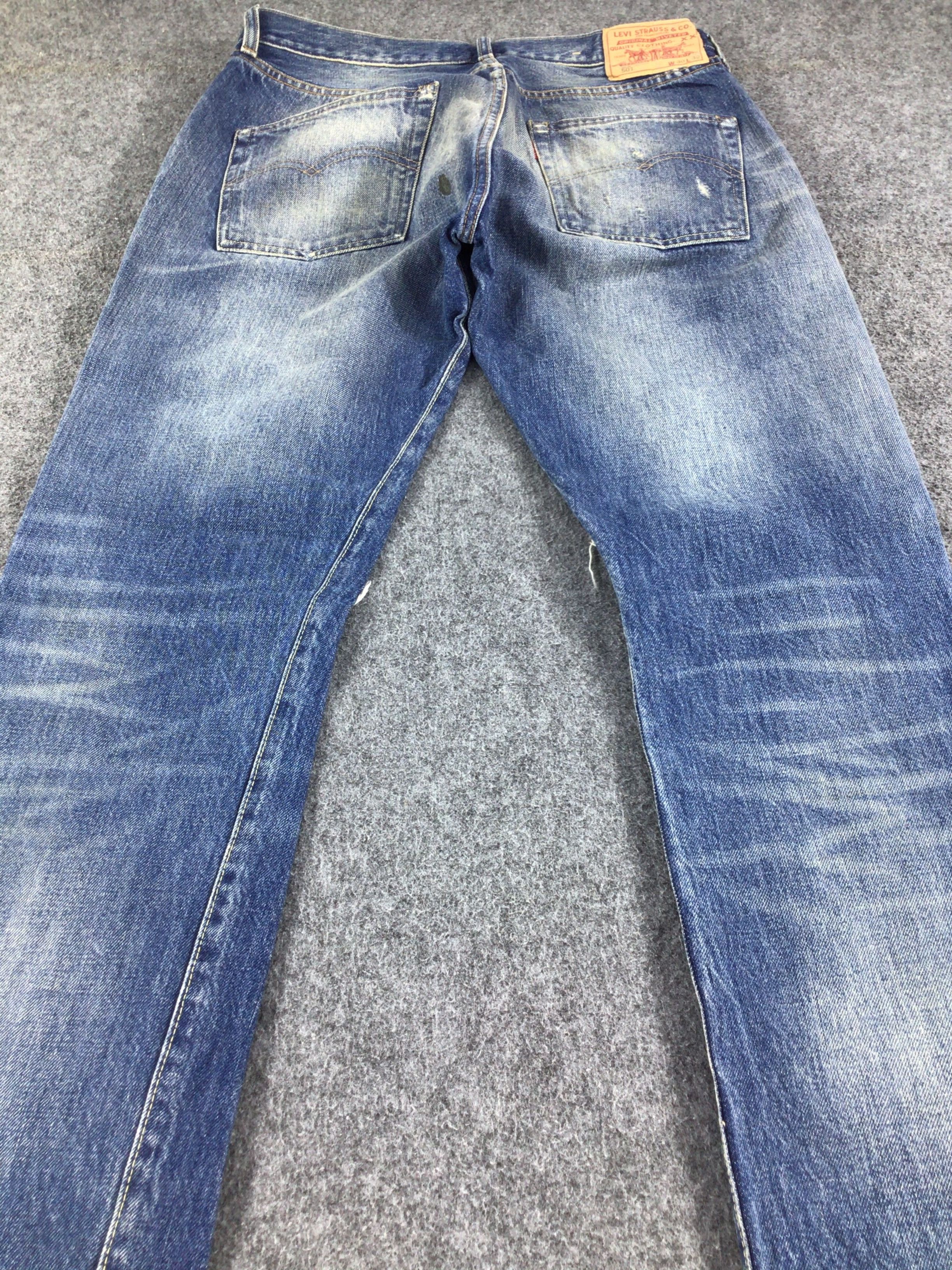 Levi's × Vintage Vintage Levis 501xx Redline Jeans-JM576 Size US 31 - 4 Thumbnail