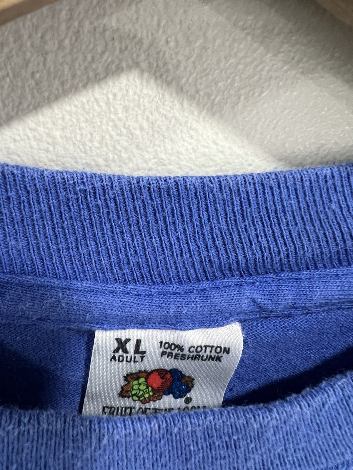Japanese Brand Vintage 90s Blank Tee Shirt single stitch Size US XL / EU 56 / 4 - 3 Thumbnail