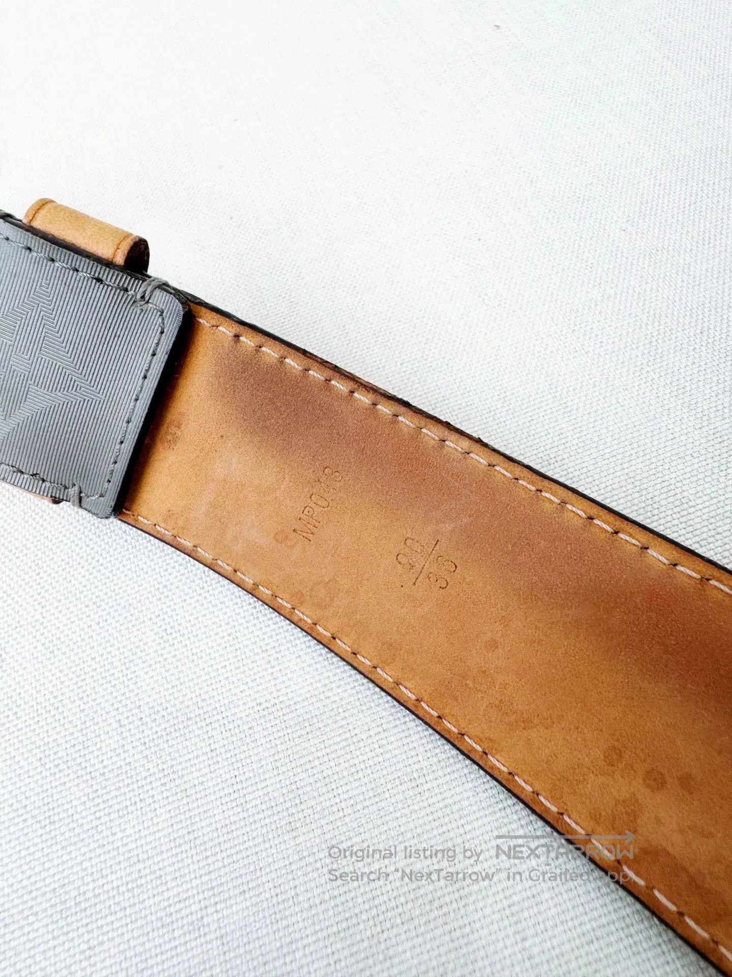Louis Vuitton Louis Vuitton Laser Metal Buckle Belt. Size ONE SIZE - 5 Thumbnail