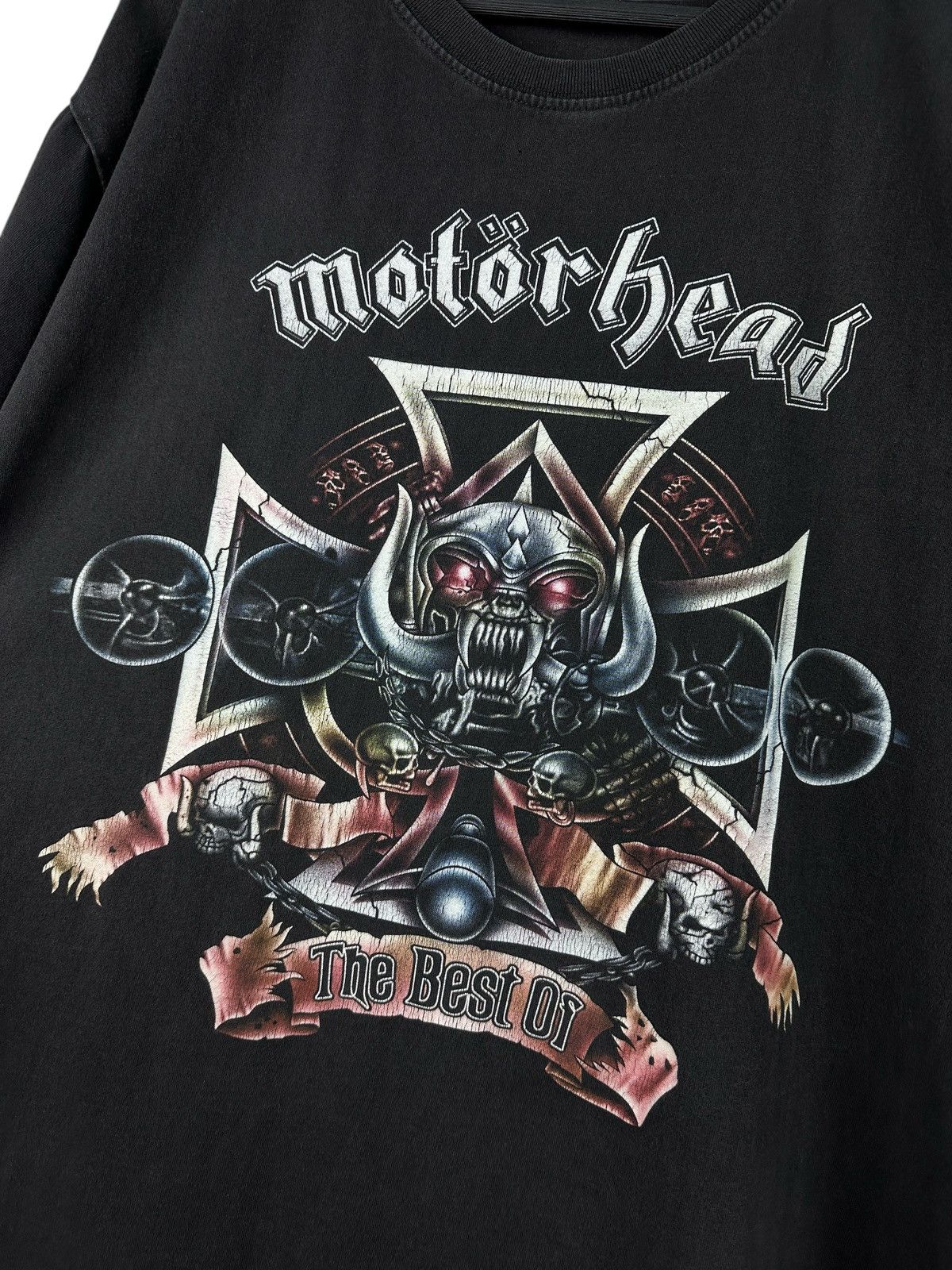 Band Tees Vintage Motorhead The Best Of Promo Album Rock T-Shirt Size US XL / EU 56 / 4 - 5 Thumbnail