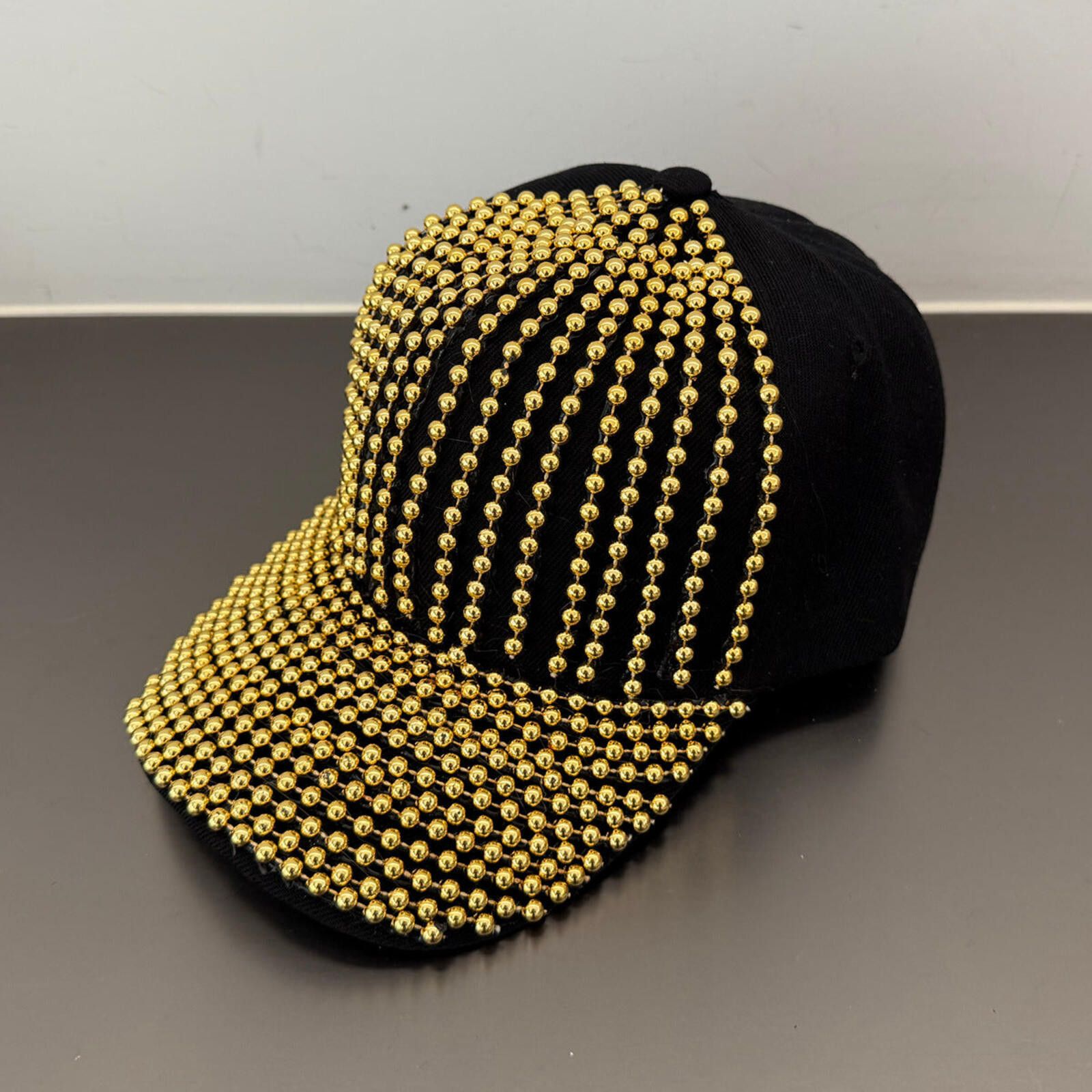 Other Full Pearl Rhinestone Baseball Cap | All-Over Crystal Size ONE SIZE - 2 Thumbnail
